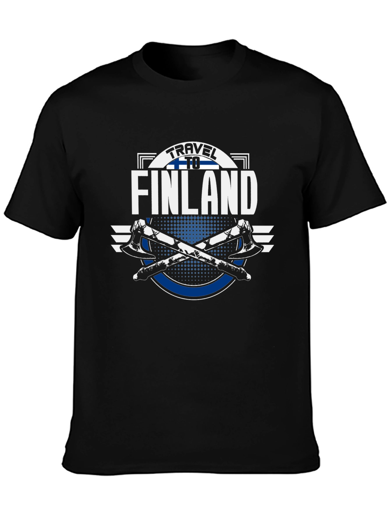 Travel to Finland Graphic T-Shirt