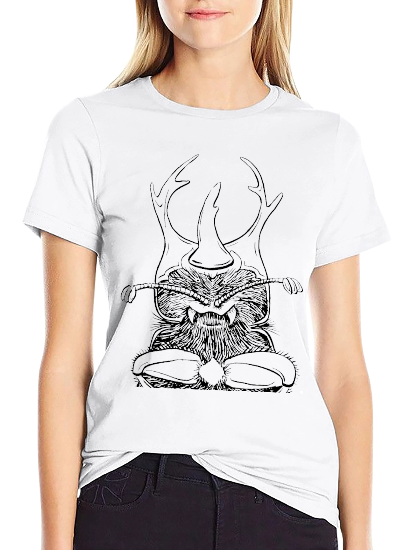 Mens Beetle Graphic T-Shirt