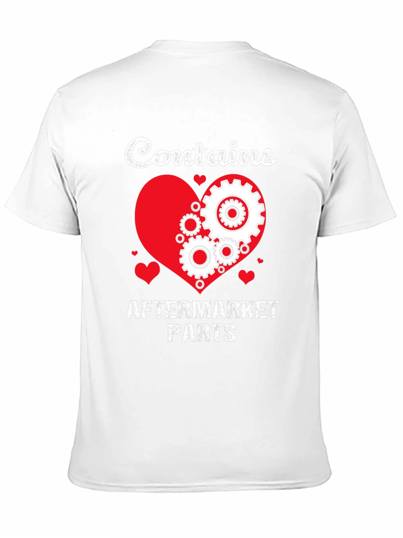 Contains Aftermarket Parts T-Shirt Mechanic Gift Idea