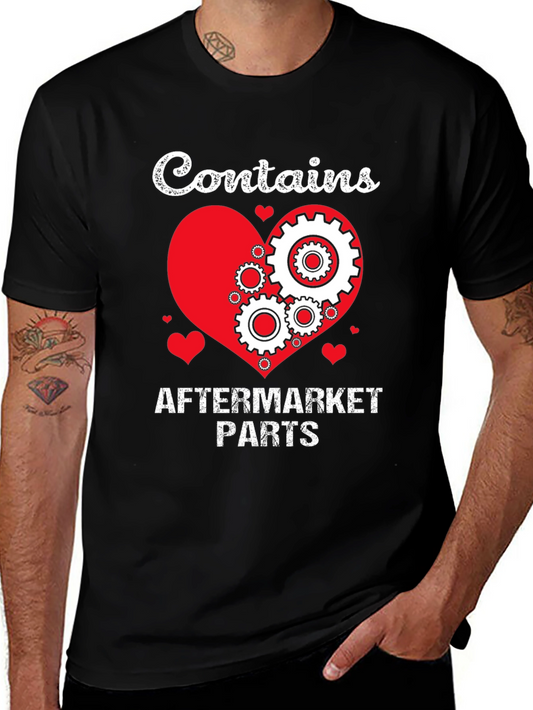 Contains Aftermarket Parts T-Shirt Mechanic Gift Idea