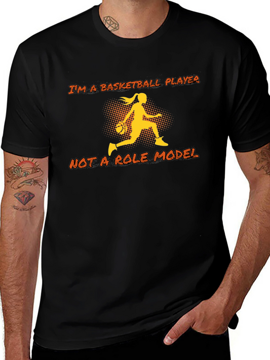 Basketball Player Graphic T-Shirt