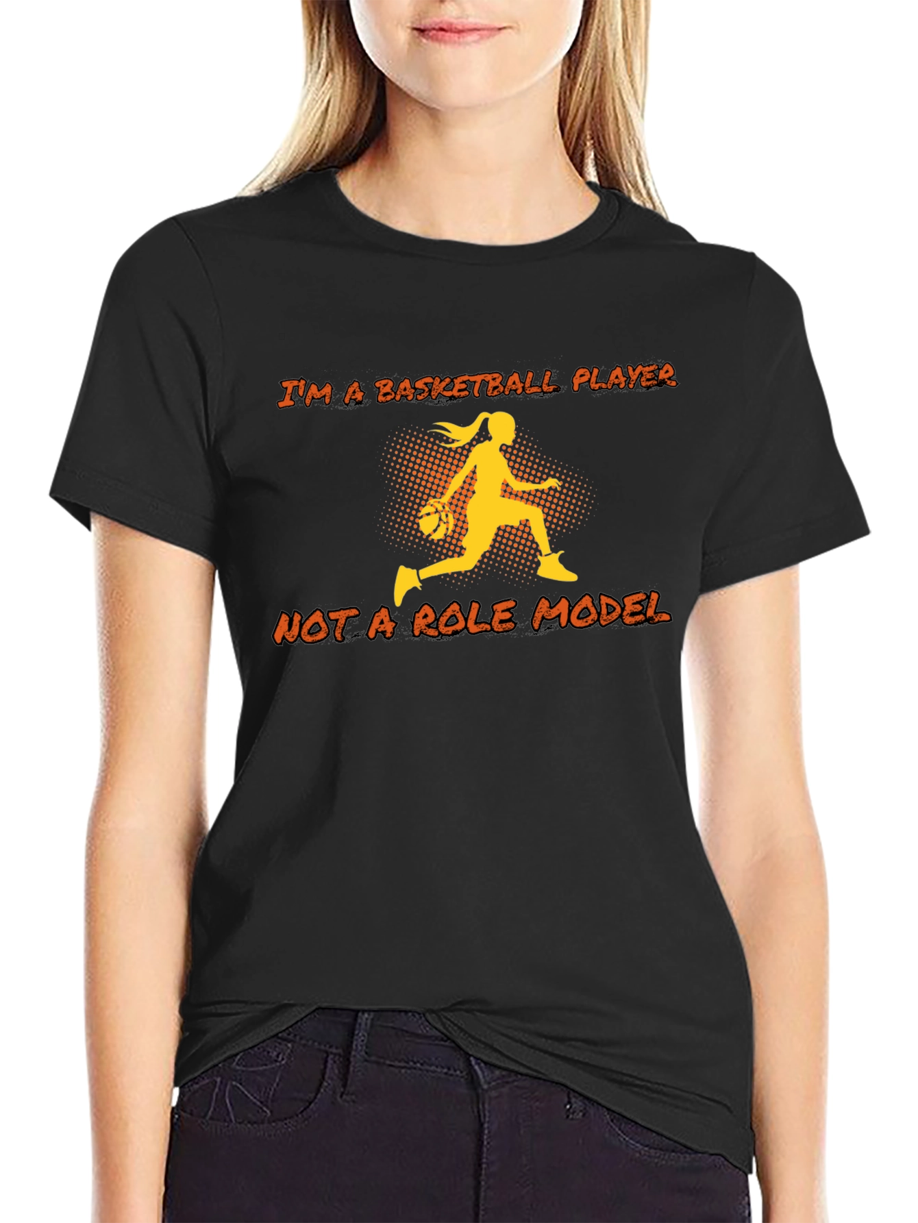 Basketball Player Graphic T-Shirt