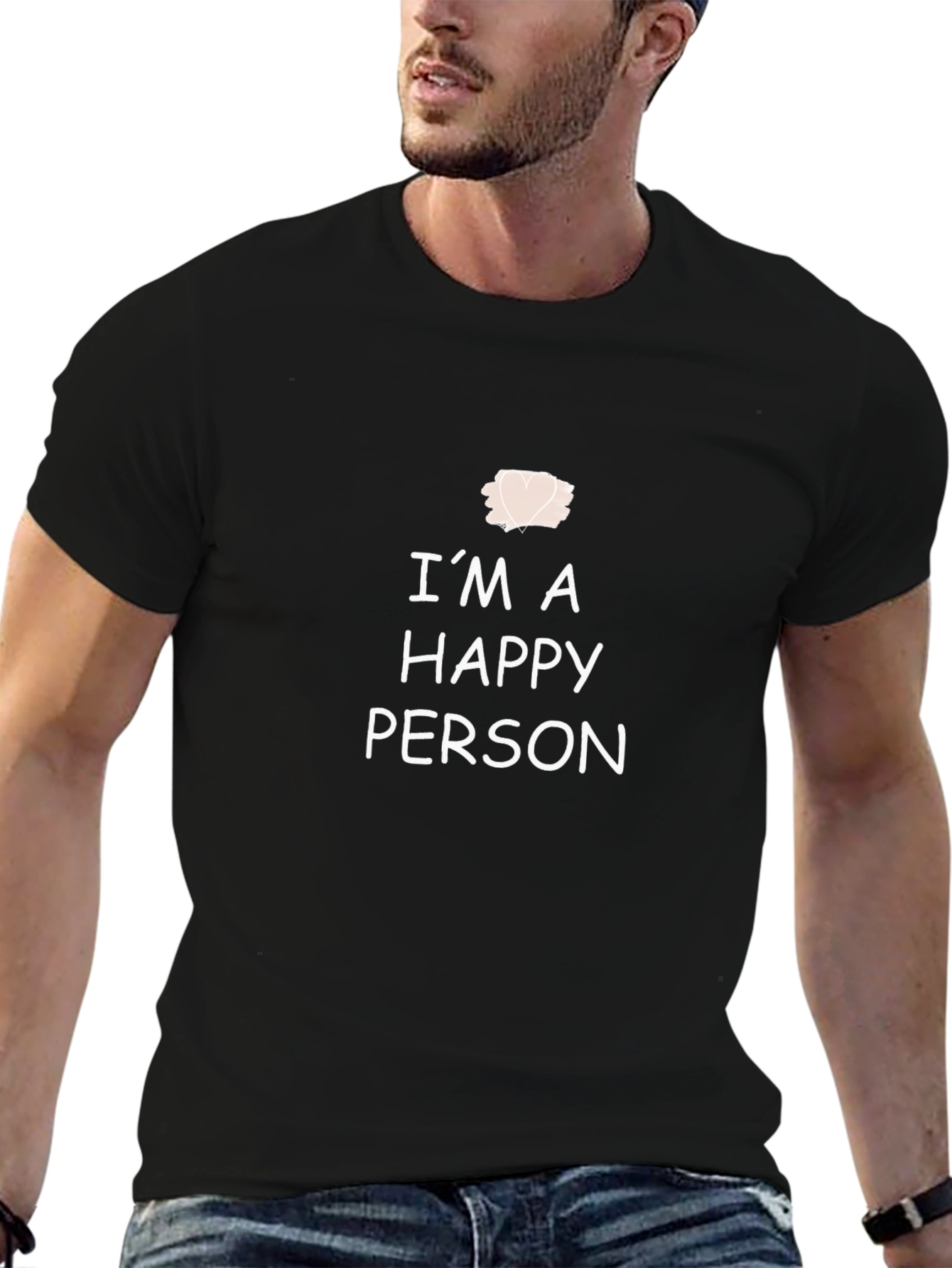Im A Happy Person Graphic Tee