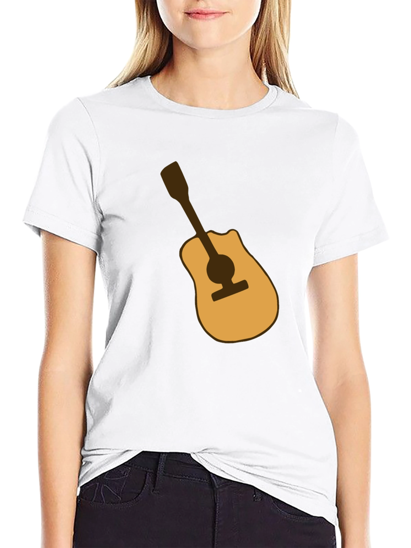 Guitar Graphic T-Shirt | Classic Music Tee