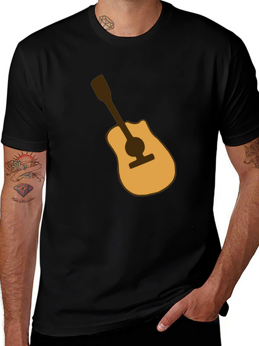 Guitar Graphic T-Shirt | Classic Music Tee