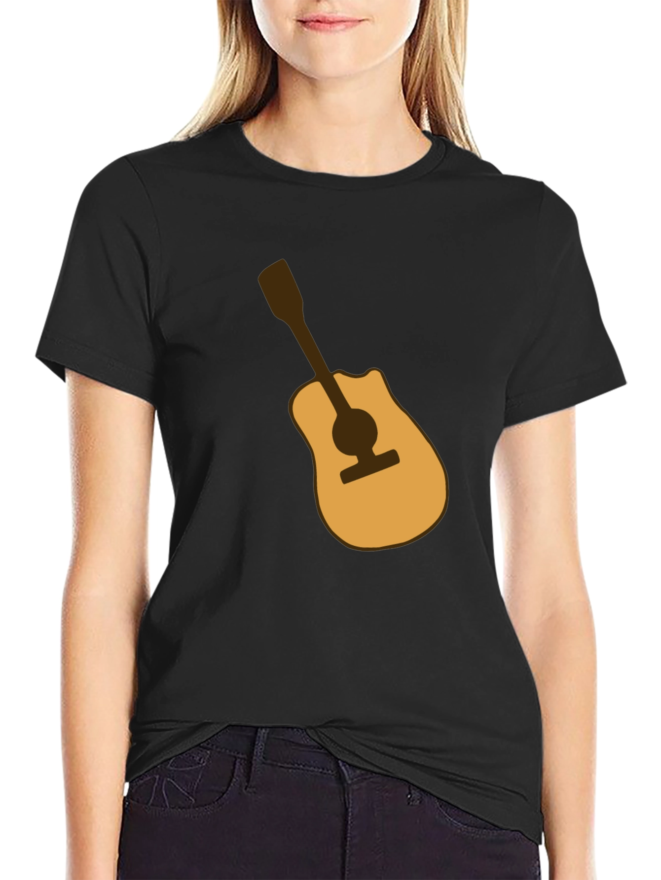 Guitar Graphic T-Shirt | Classic Music Tee