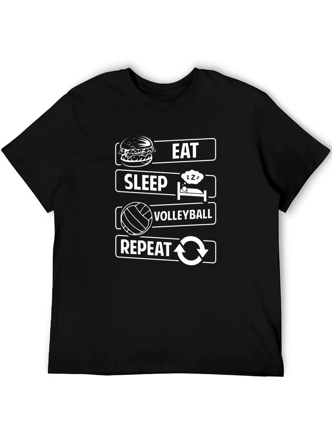 Eat Sleep Volleyball Repeat T-Shirt