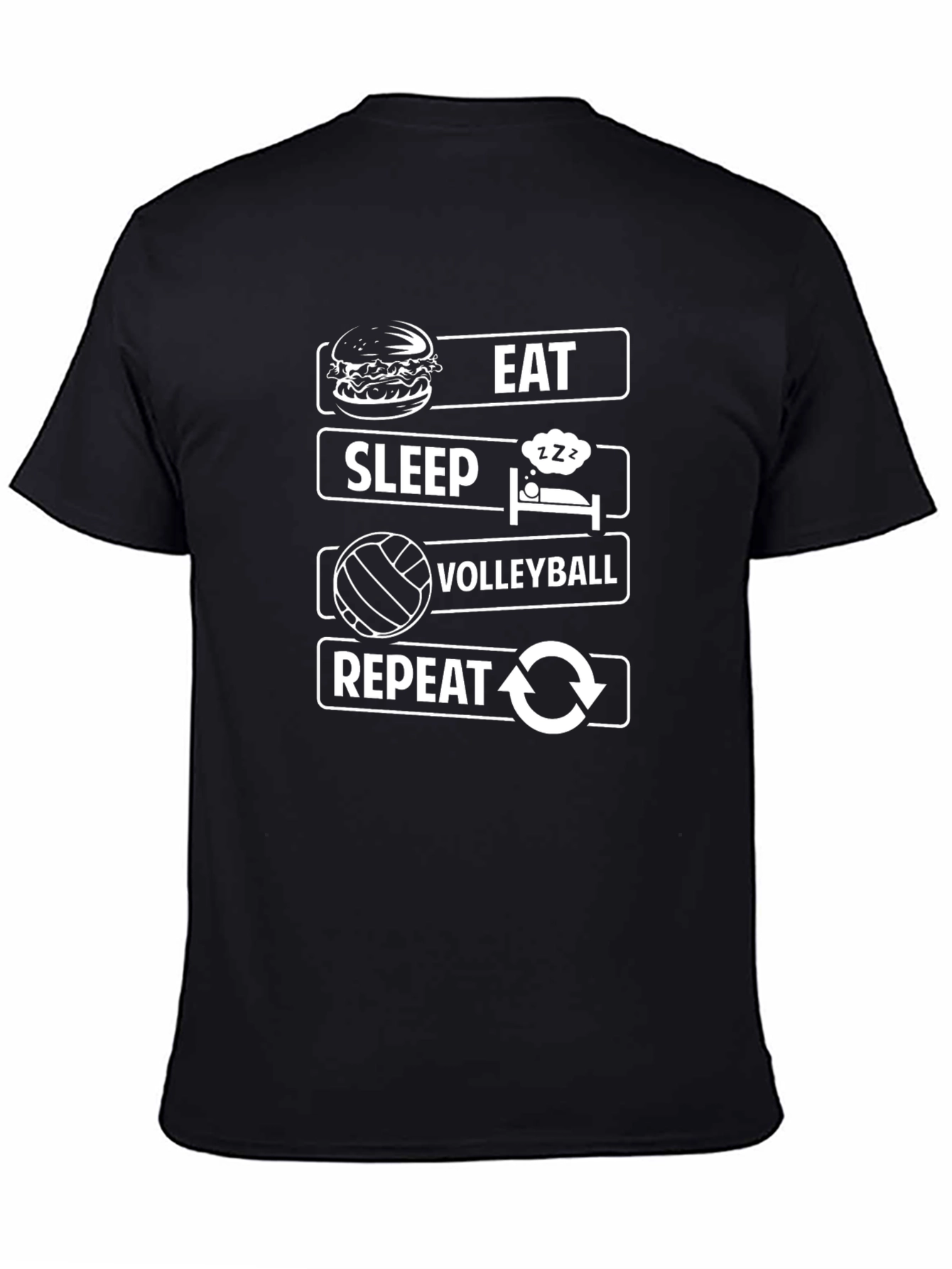Eat Sleep Volleyball Repeat T-Shirt