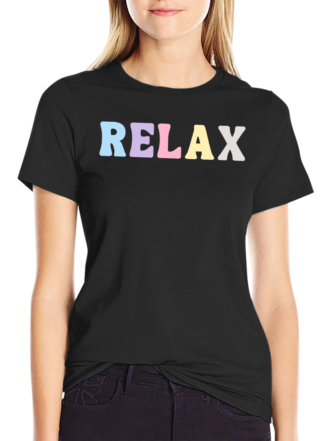 Relax Graphic Tee - Stylish Comfort
