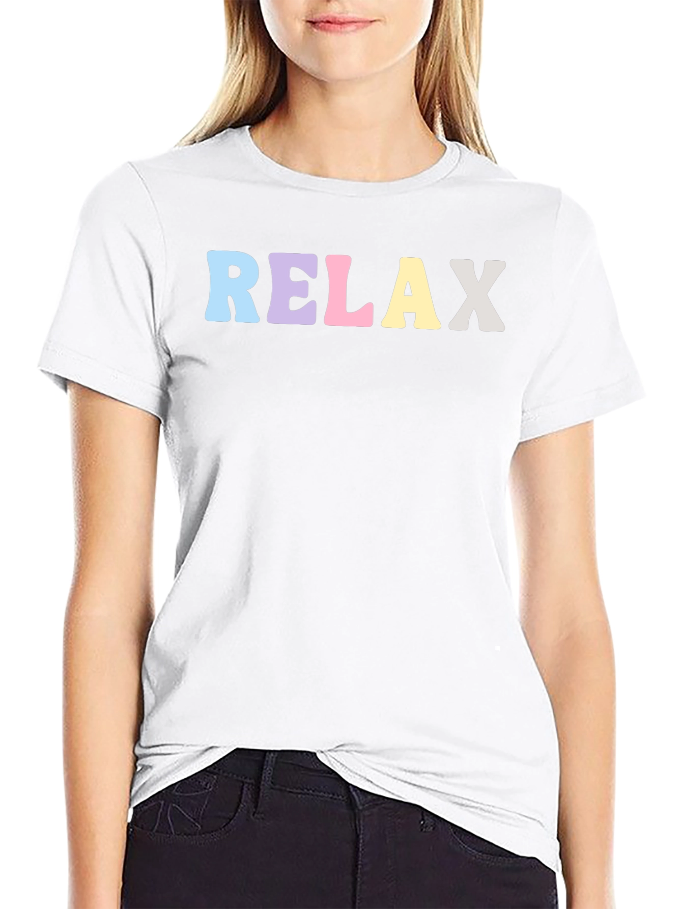 Relax Graphic Tee - Stylish Comfort
