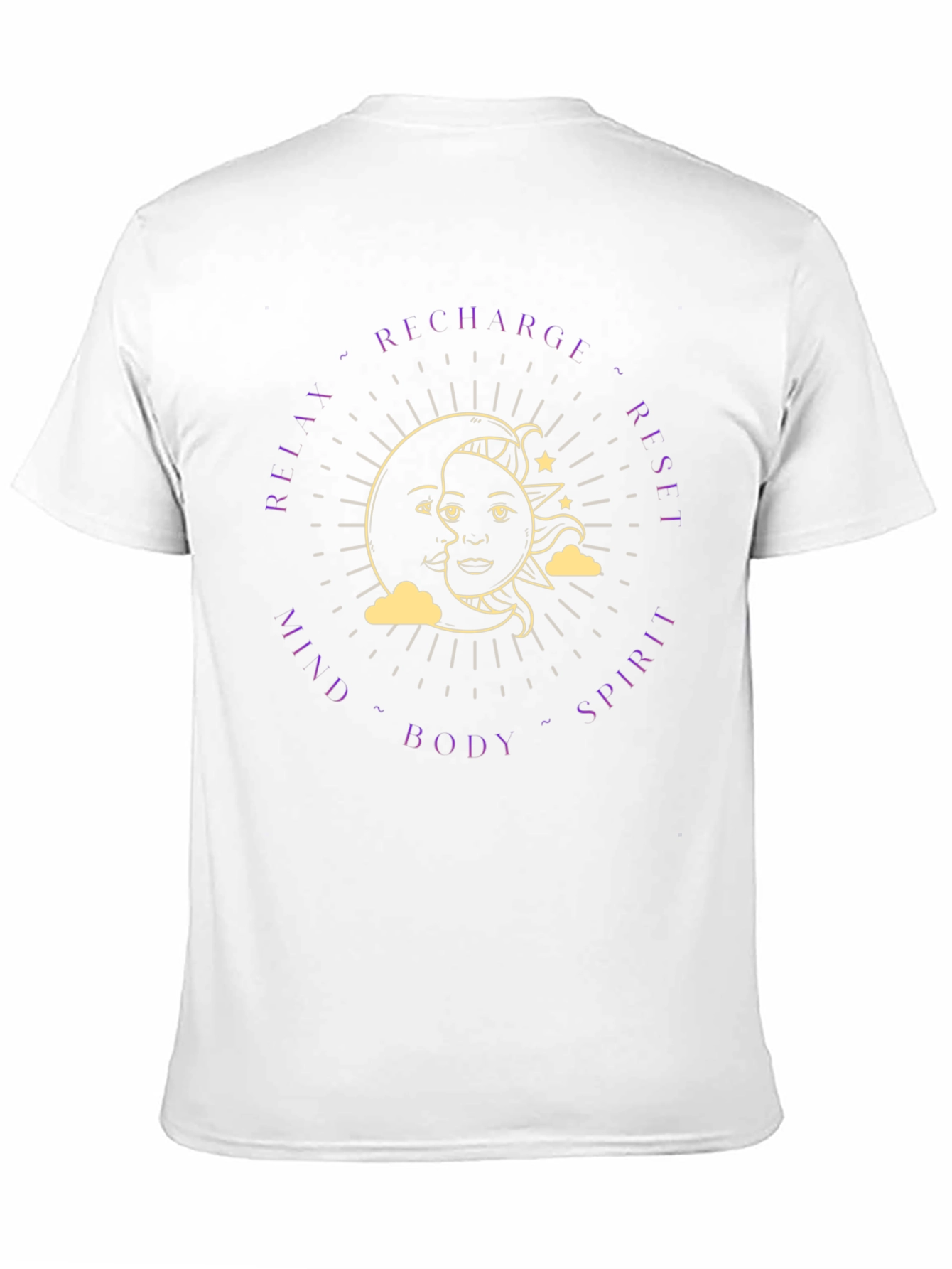 Recharge Mind Body Spirit Graphic Tee