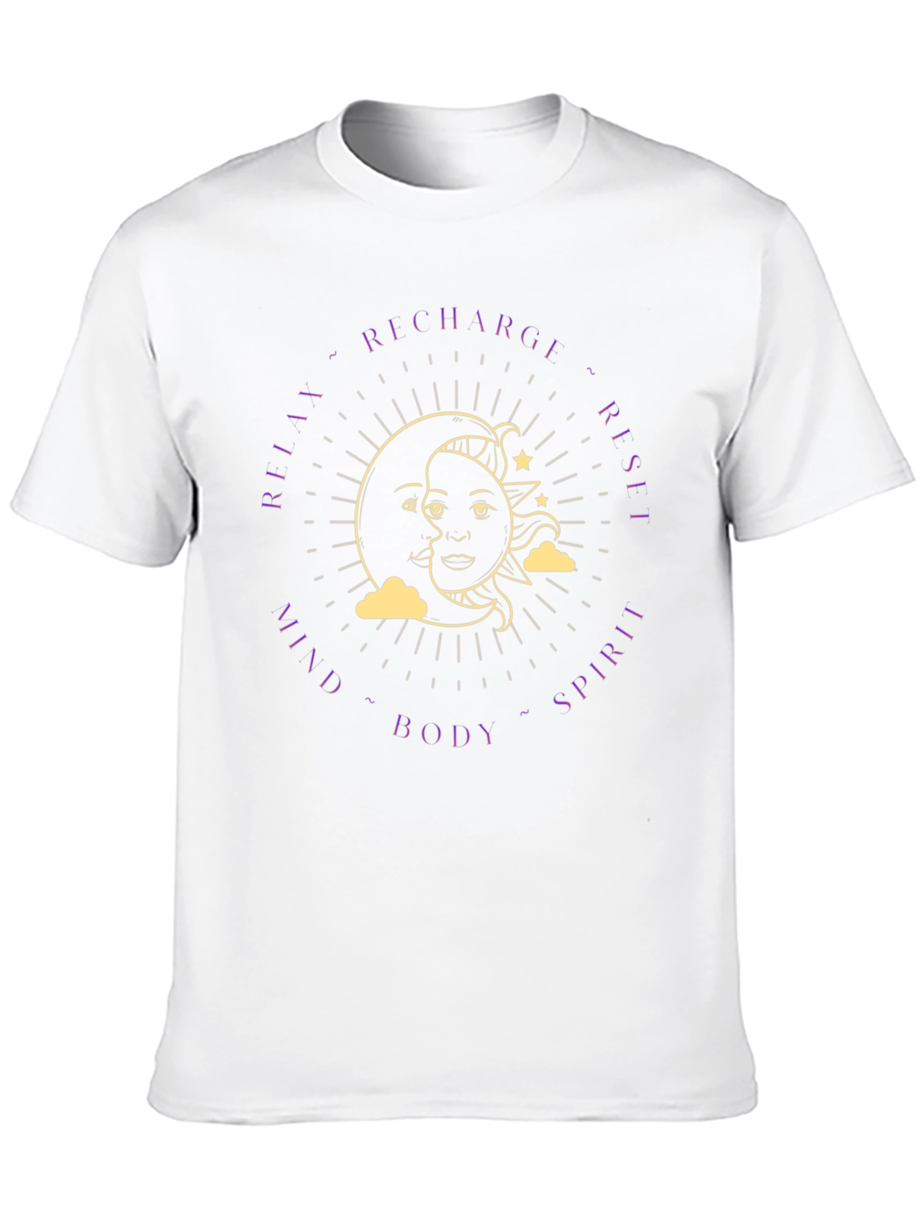 Recharge Mind Body Spirit Graphic Tee