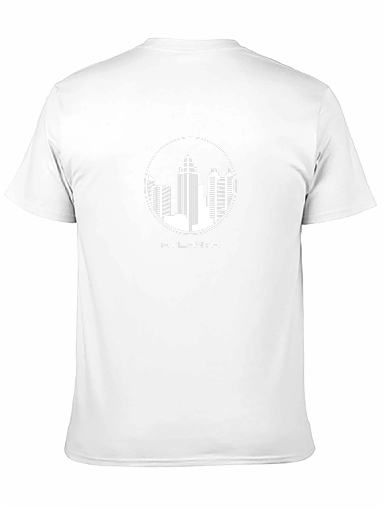 Atlanta Skyline Graphic T-Shirt - Black