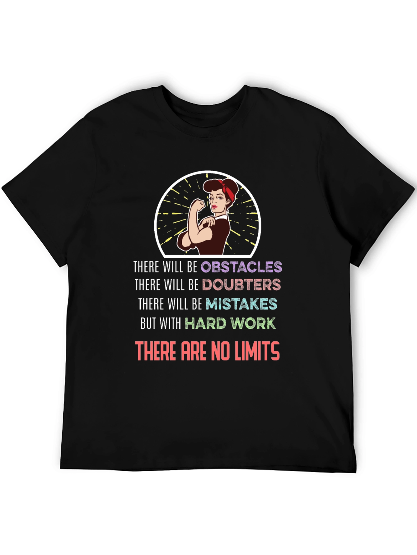 Empowering Womens Graphic T-Shirt - No Limits