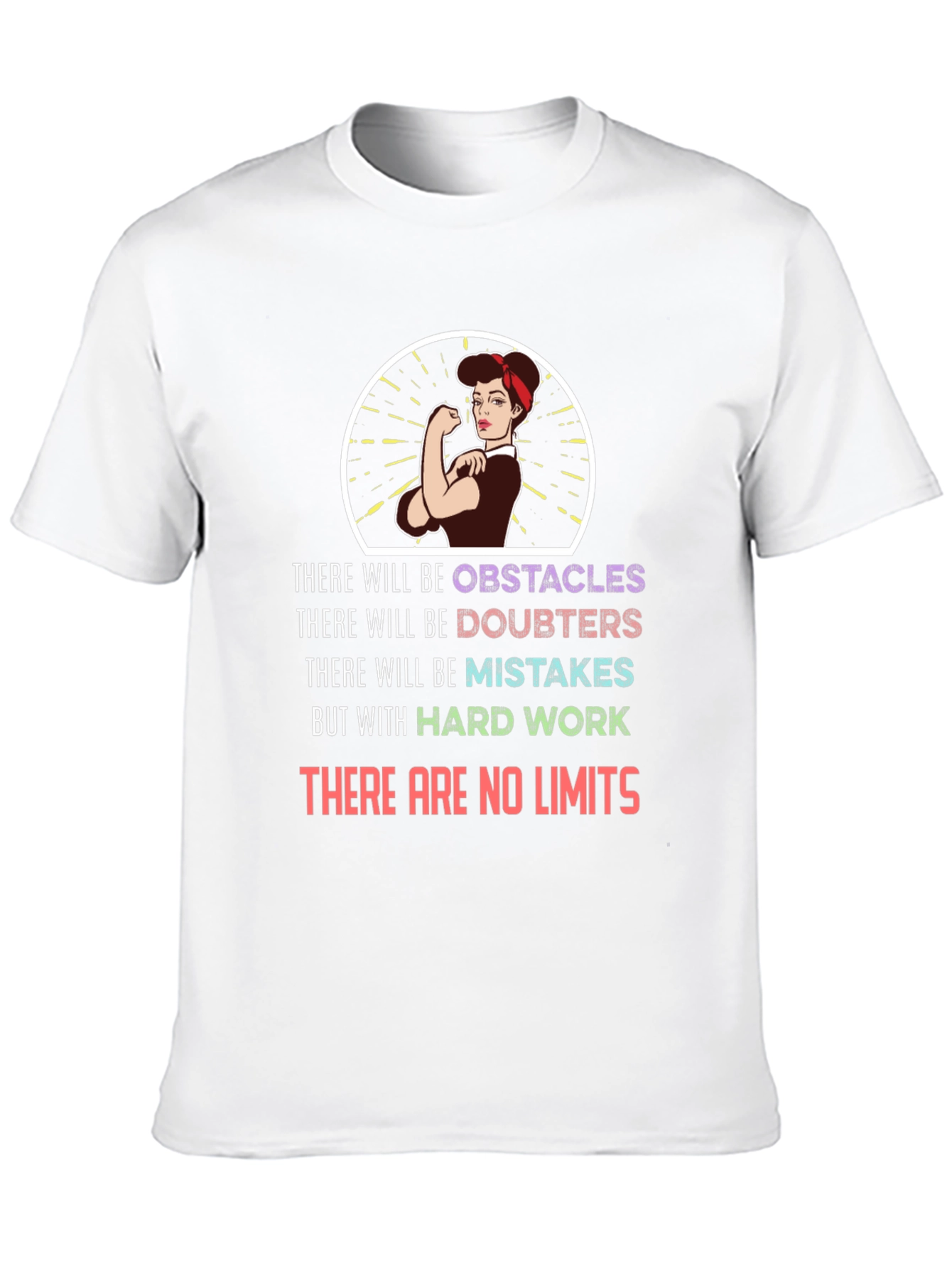 Empowering Womens Graphic T-Shirt - No Limits