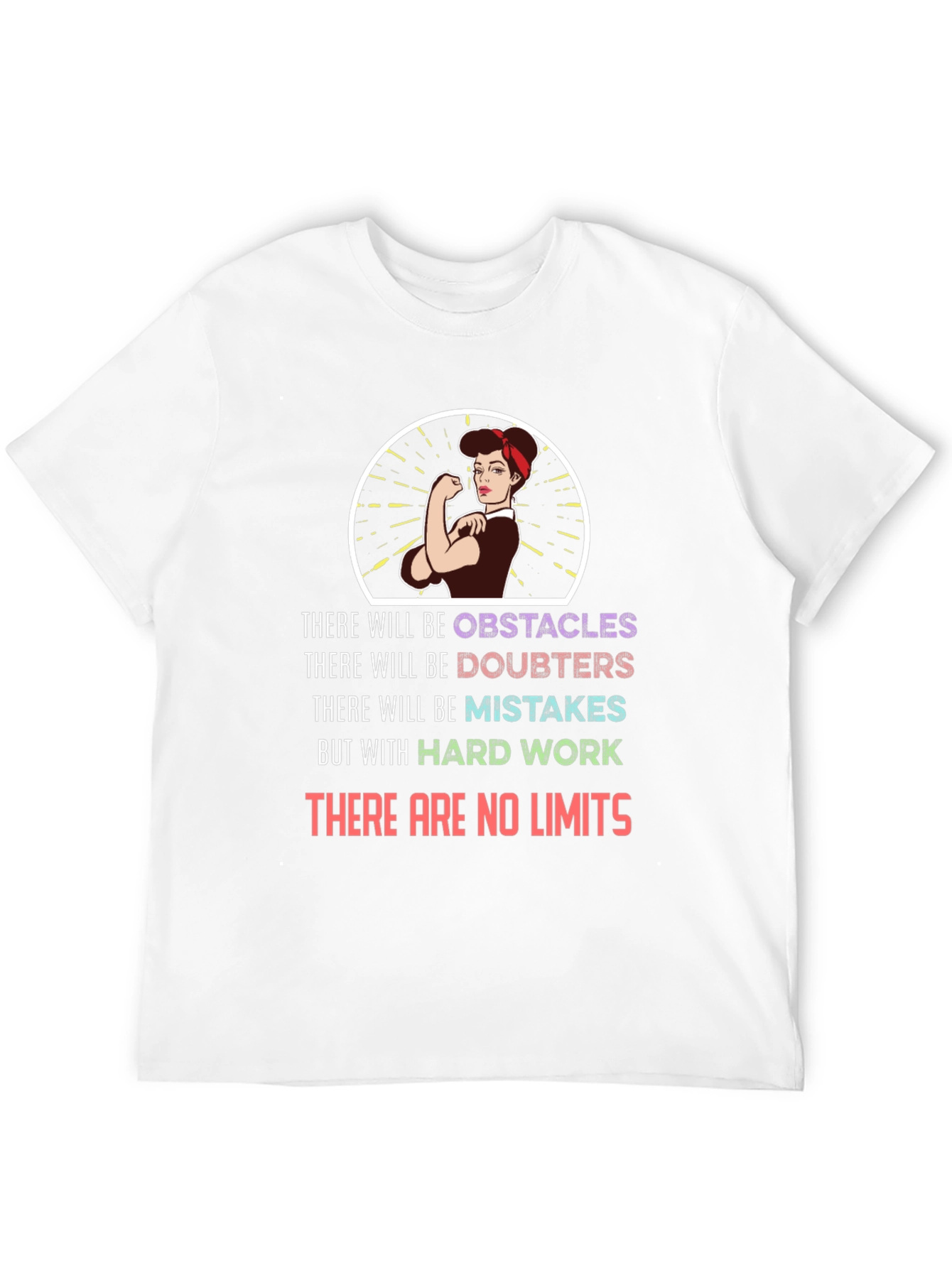 Empowering Womens Graphic T-Shirt - No Limits