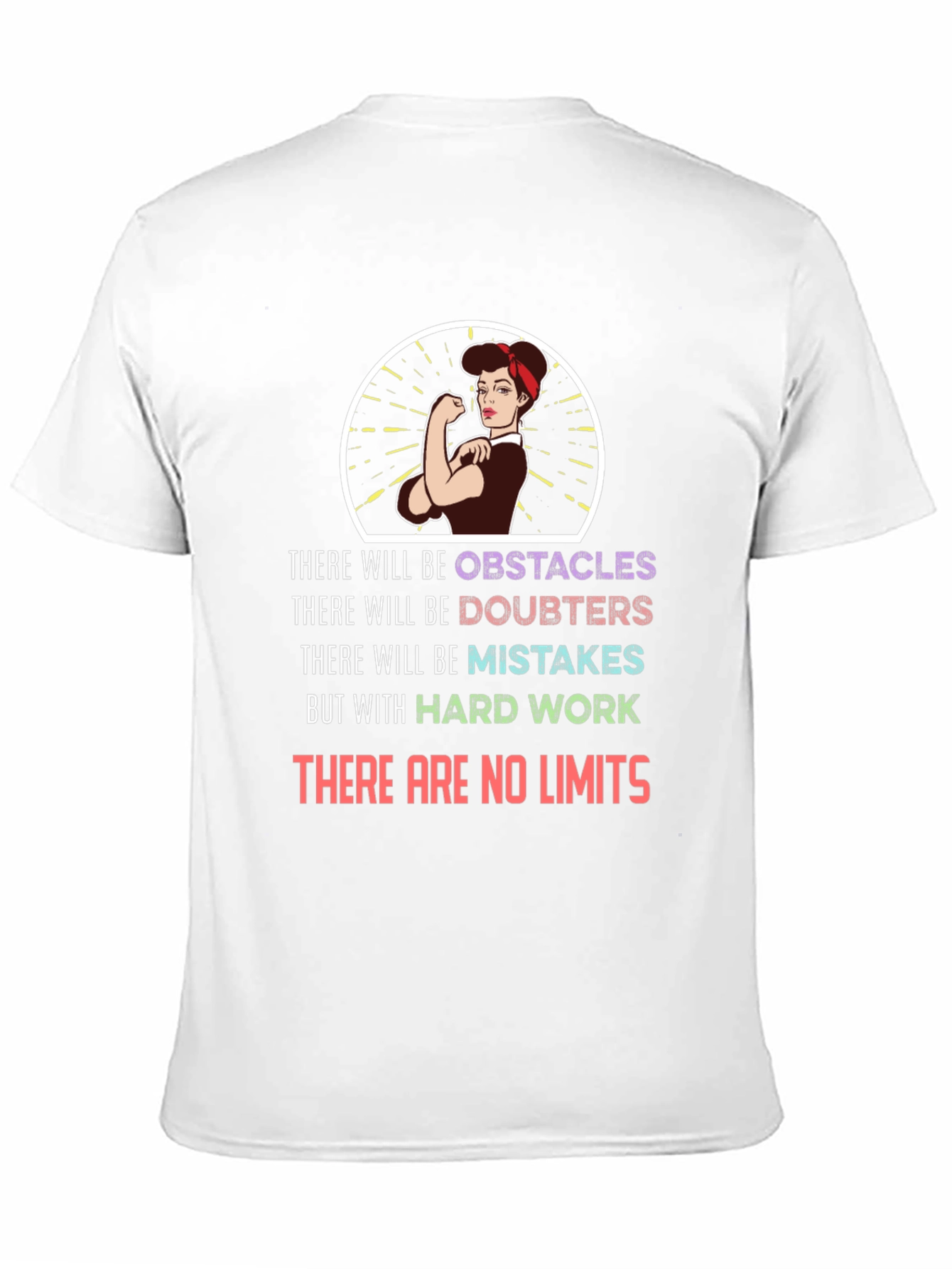 Empowering Womens Graphic T-Shirt - No Limits