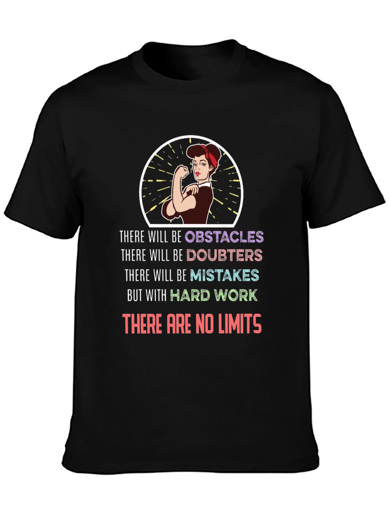Empowering Womens Graphic T-Shirt - No Limits