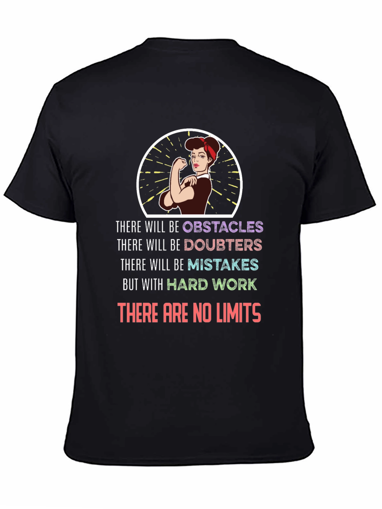 Empowering Womens Graphic T-Shirt - No Limits