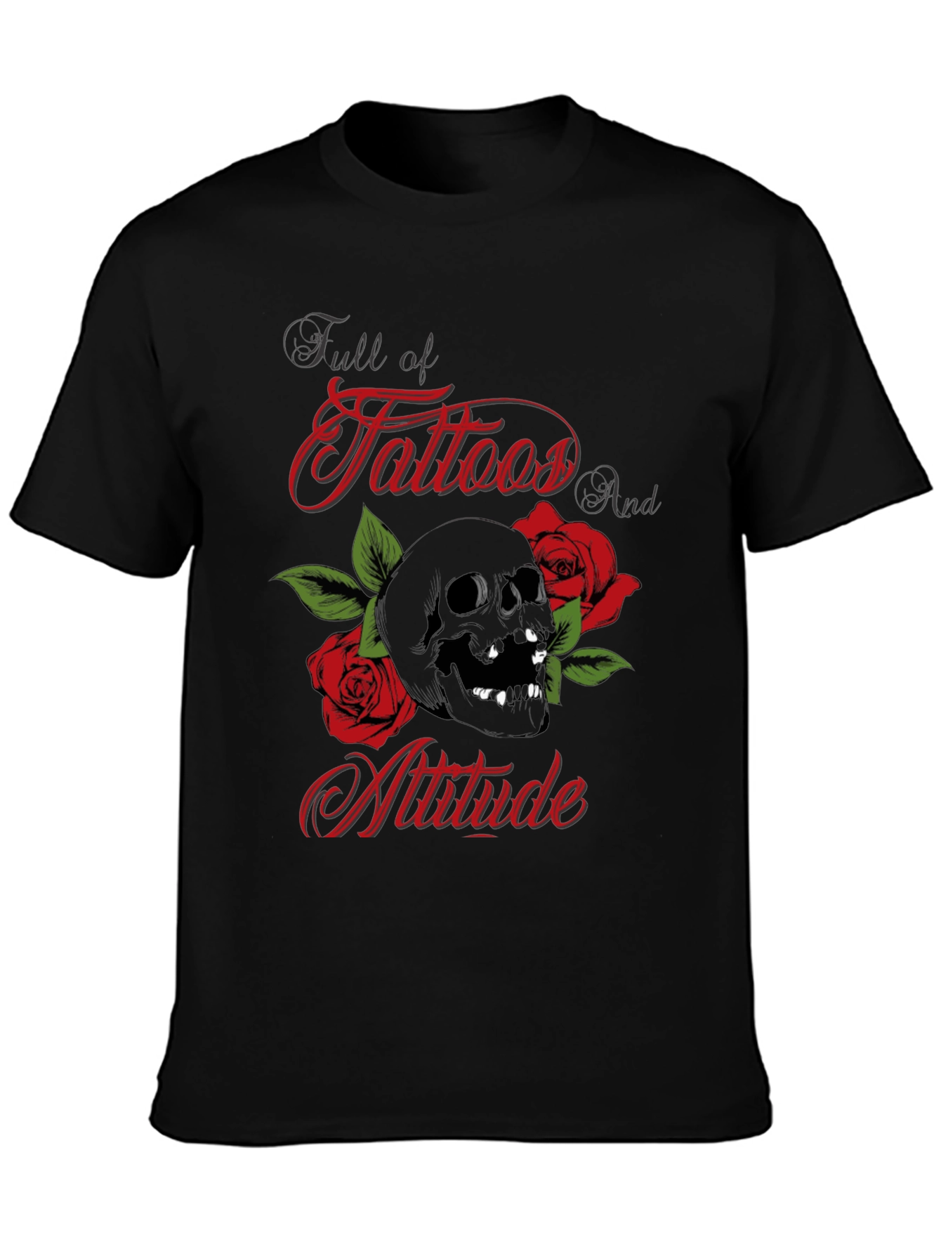 Tattooed Attitude Graphic T-Shirt