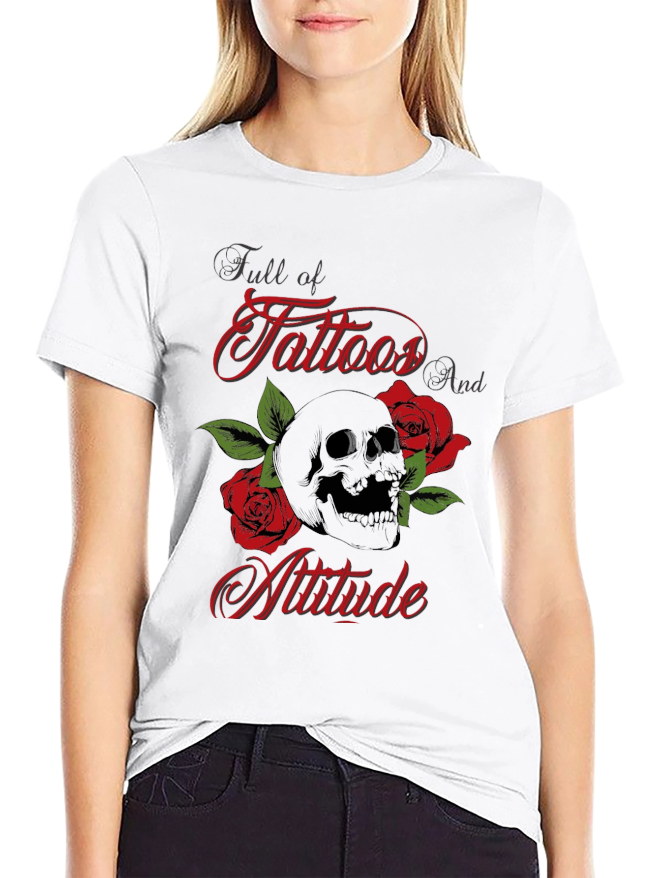 Tattooed Attitude Graphic T-Shirt