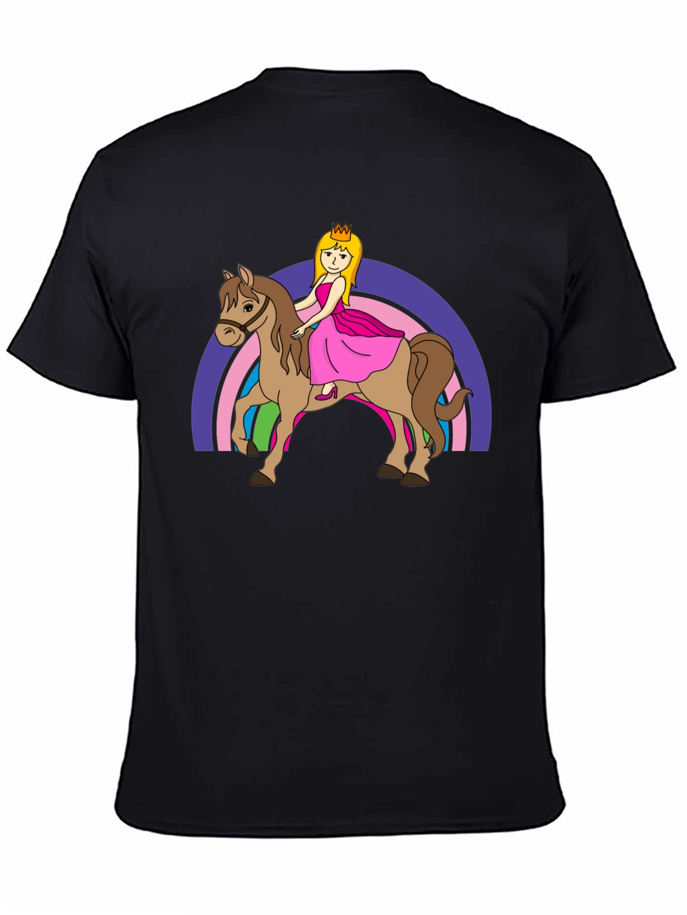 Princess on Horseback Graphic Tee