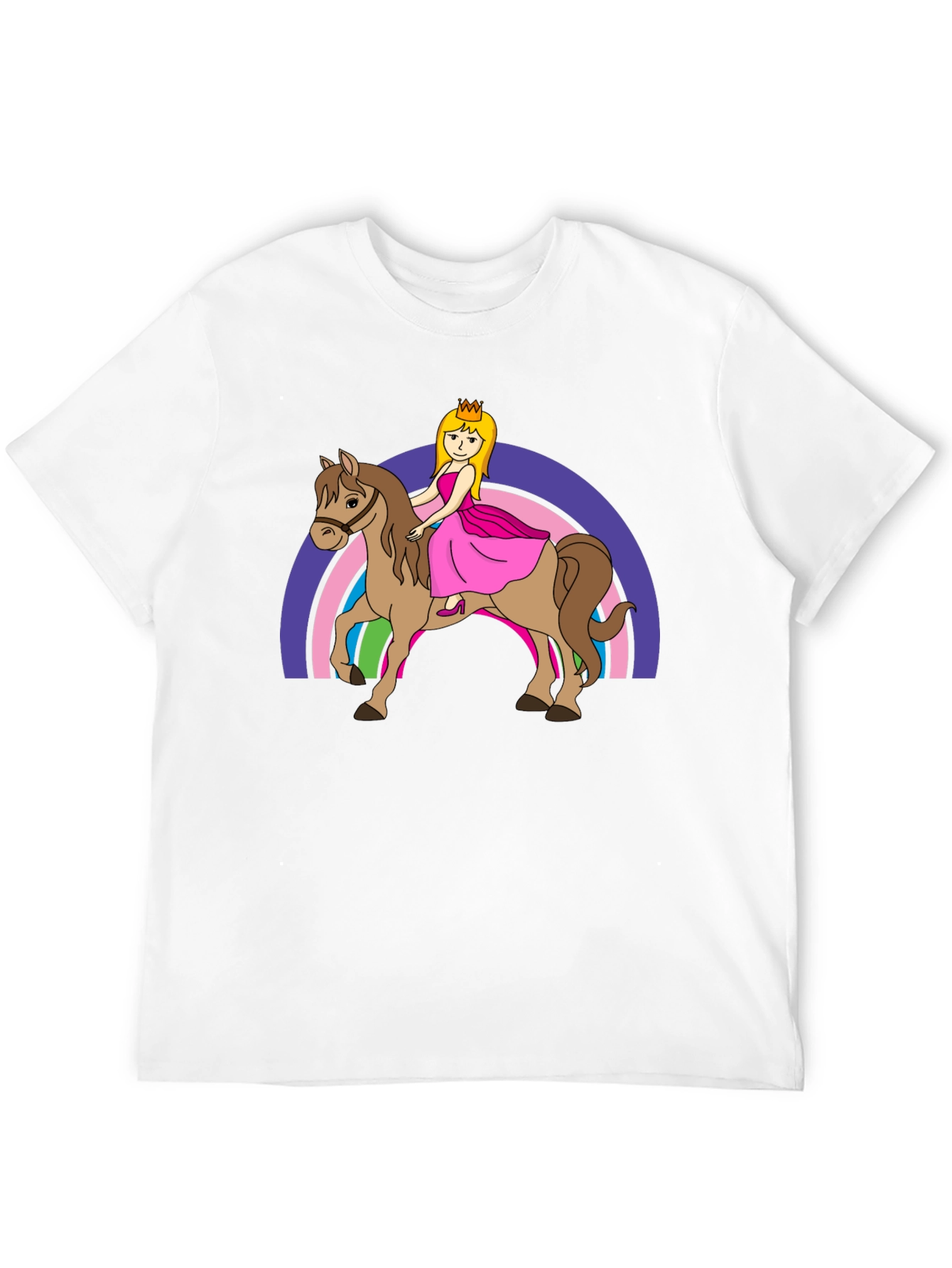 Princess on Horseback Graphic Tee