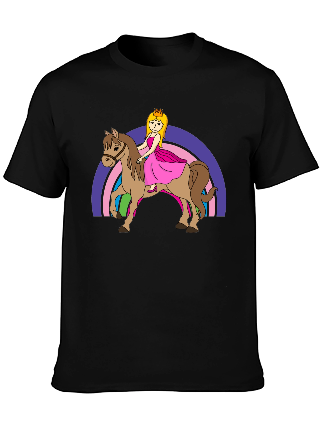 Princess on Horseback Graphic Tee