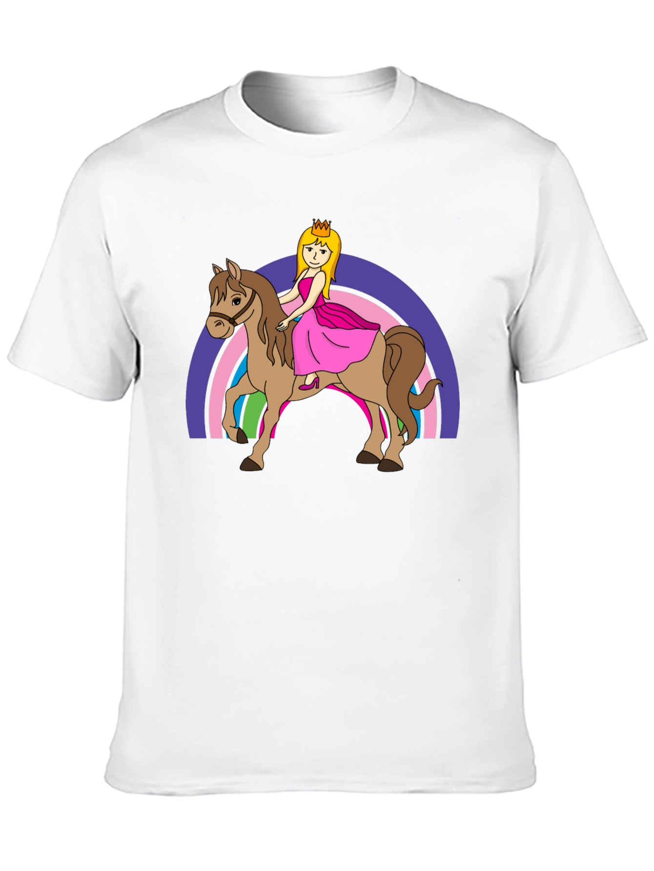 Princess on Horseback Graphic Tee