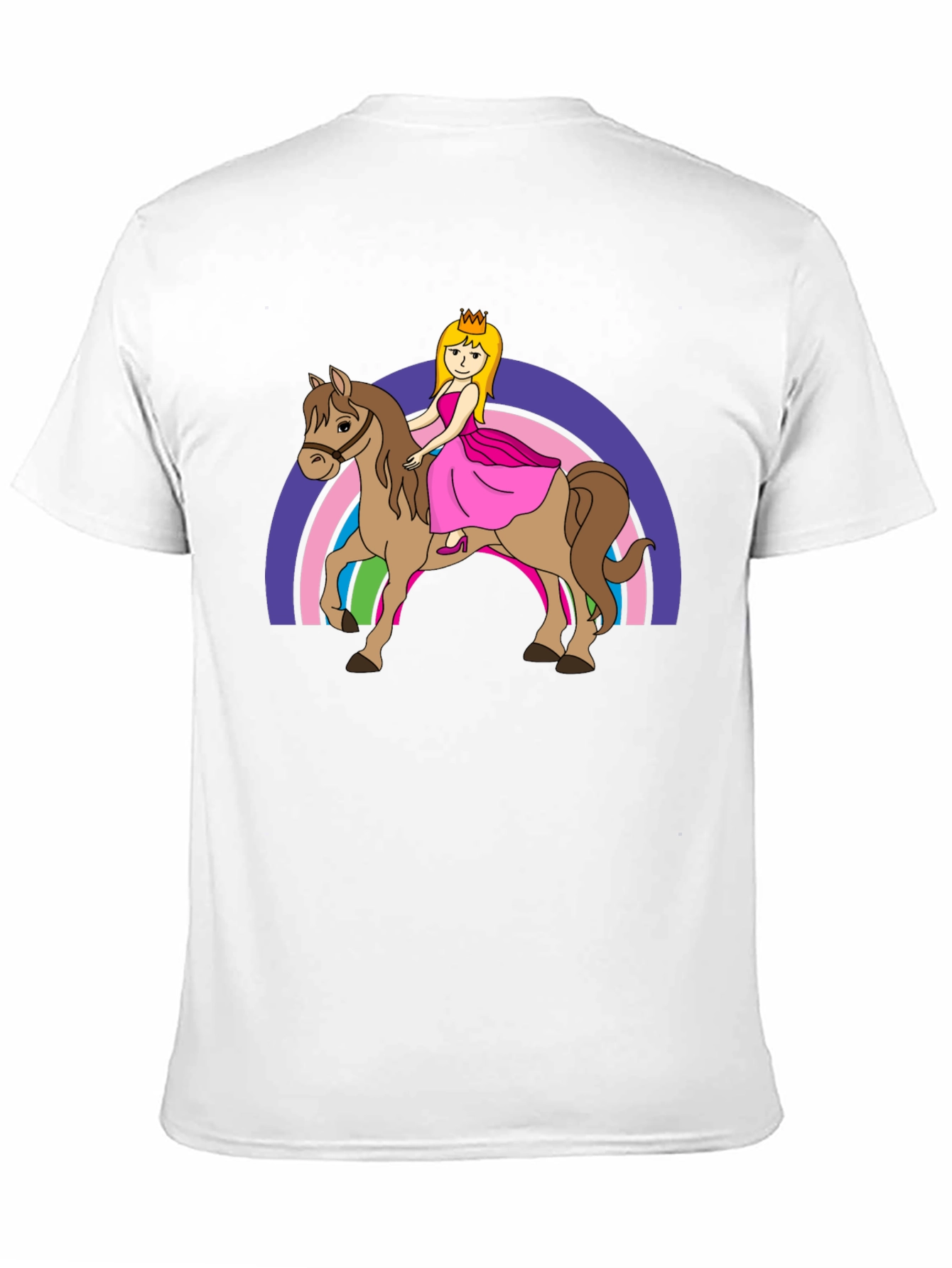 Princess on Horseback Graphic Tee