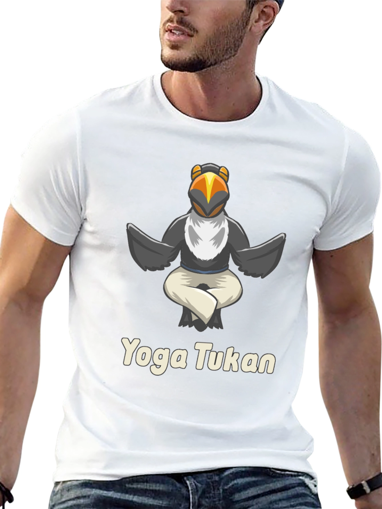 Yoga Tukan Graphic Tee - Relaxed Fit