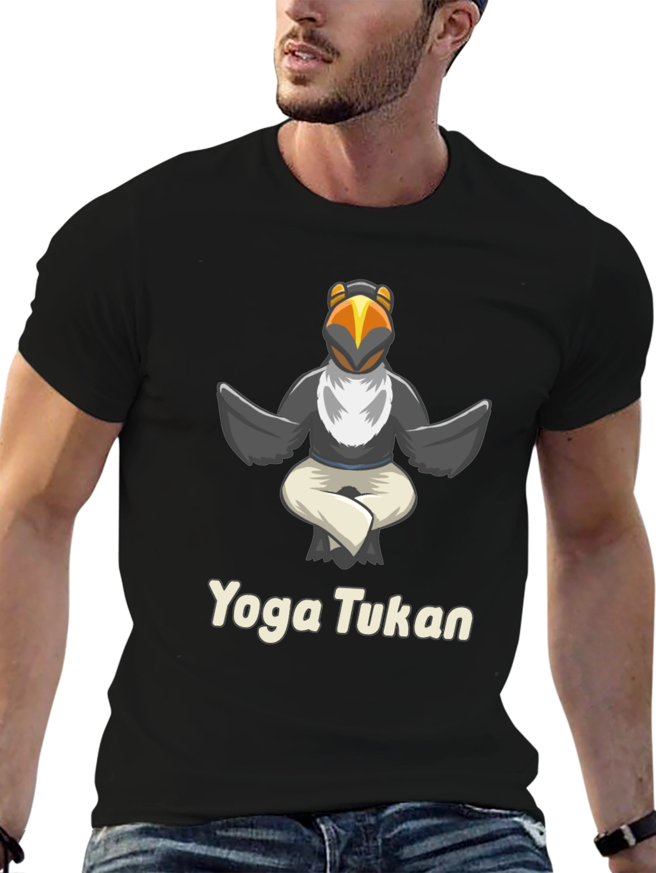 Yoga Tukan Graphic Tee - Relaxed Fit