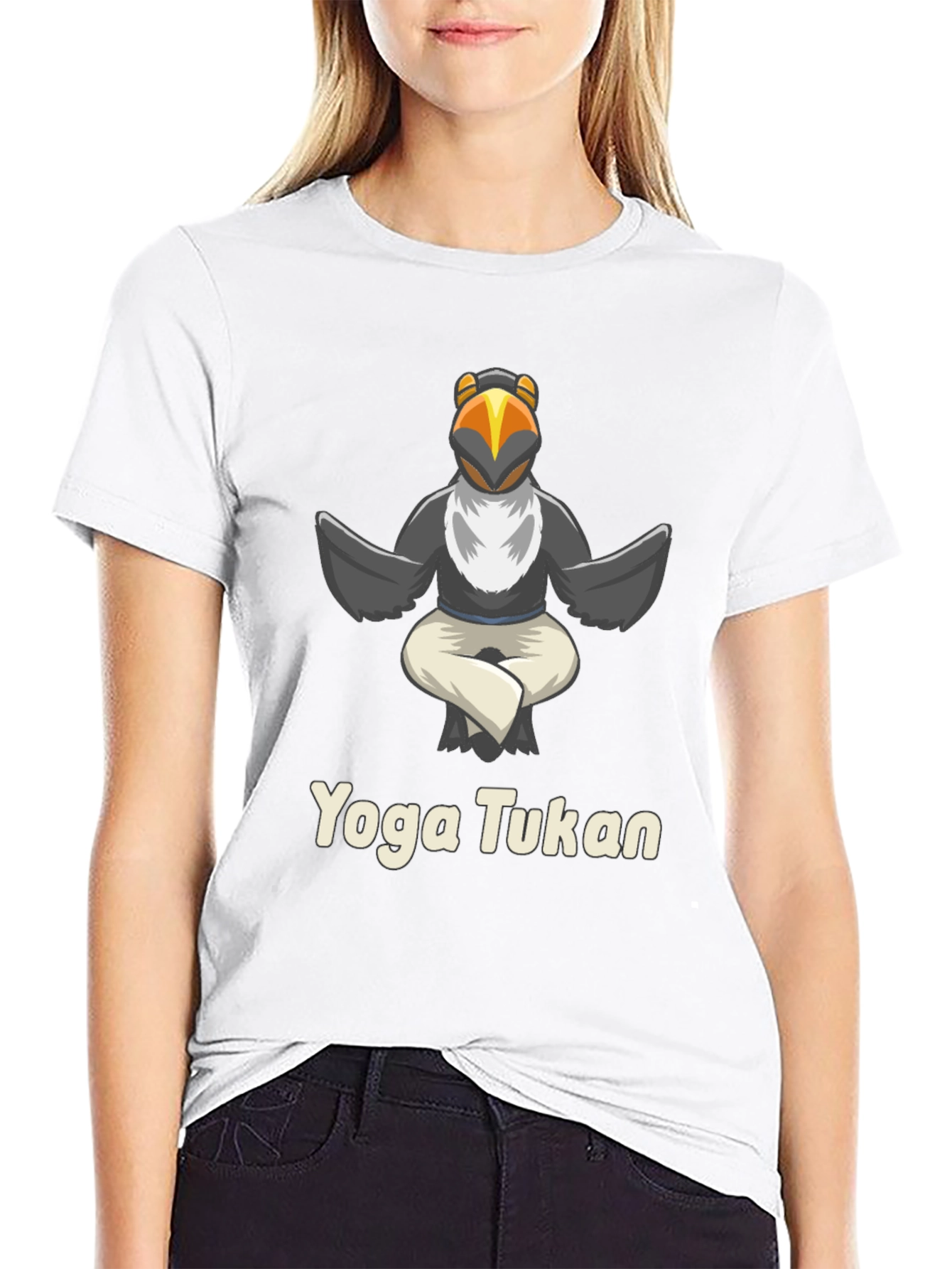 Yoga Tukan Graphic Tee - Relaxed Fit