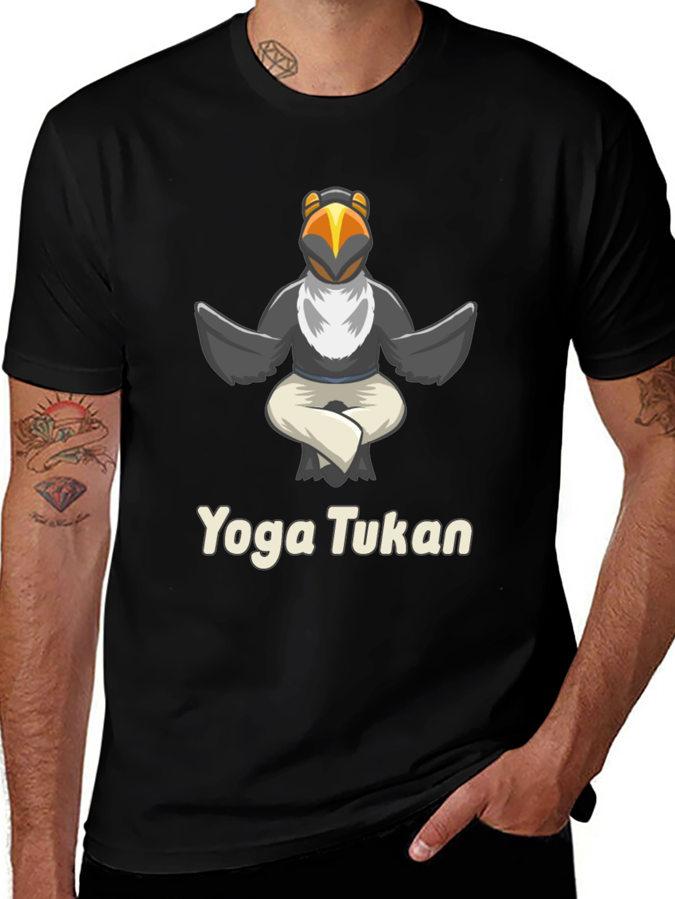 Yoga Tukan Graphic Tee - Relaxed Fit