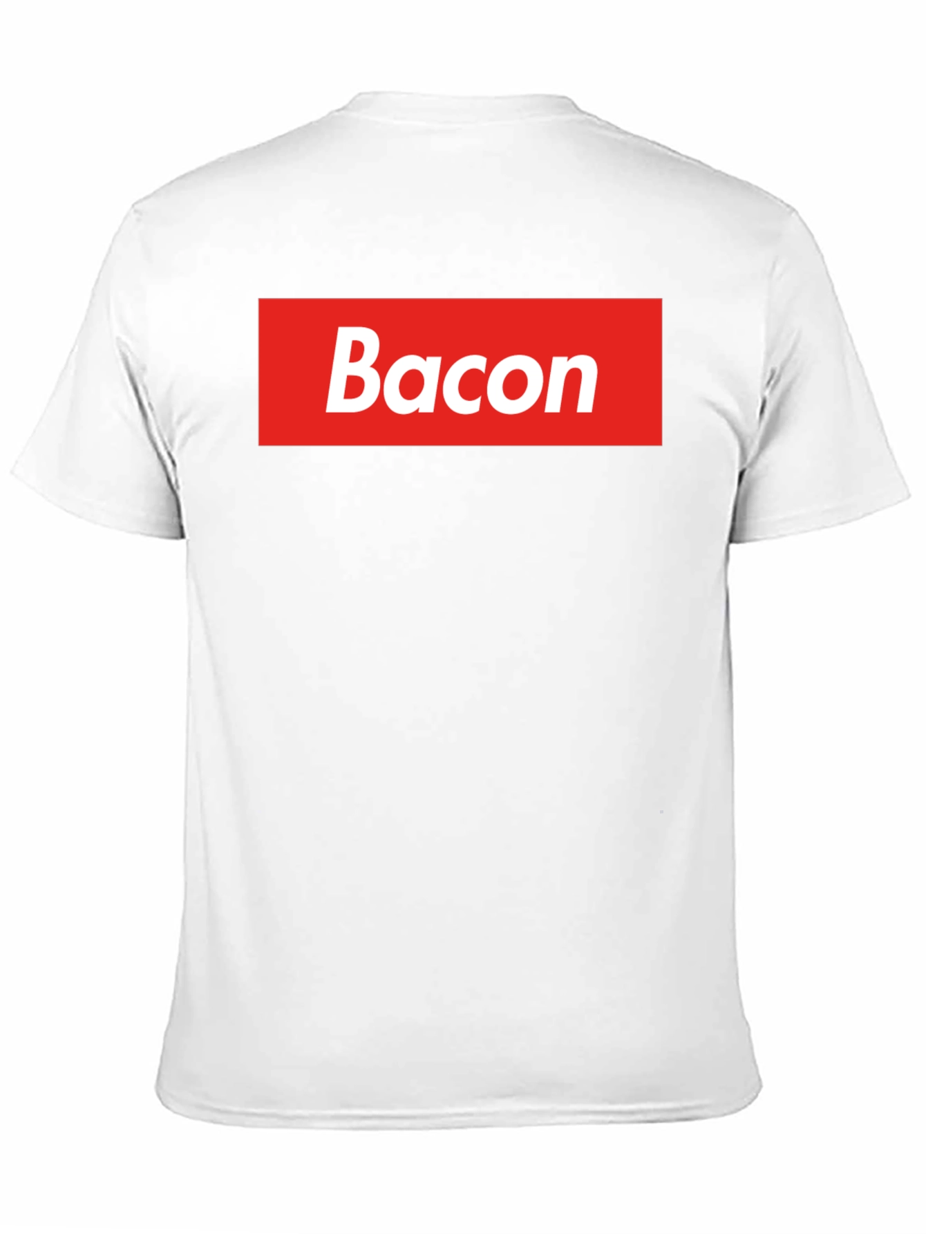 Bacon Logo T-Shirt - Supreme Style Funny Tee