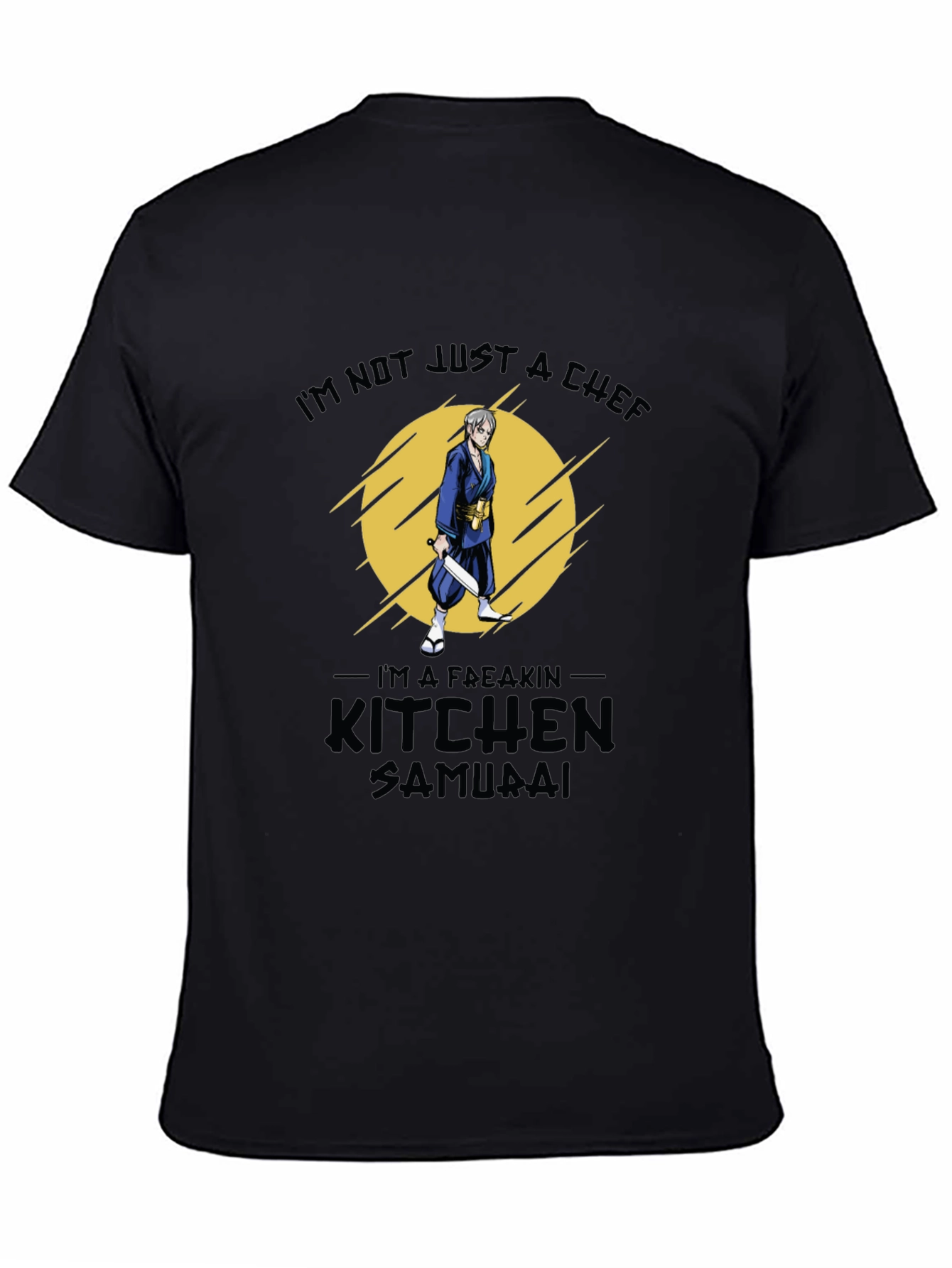 Kitchen Samurai Graphic T-Shirt - Chef Humor Tee