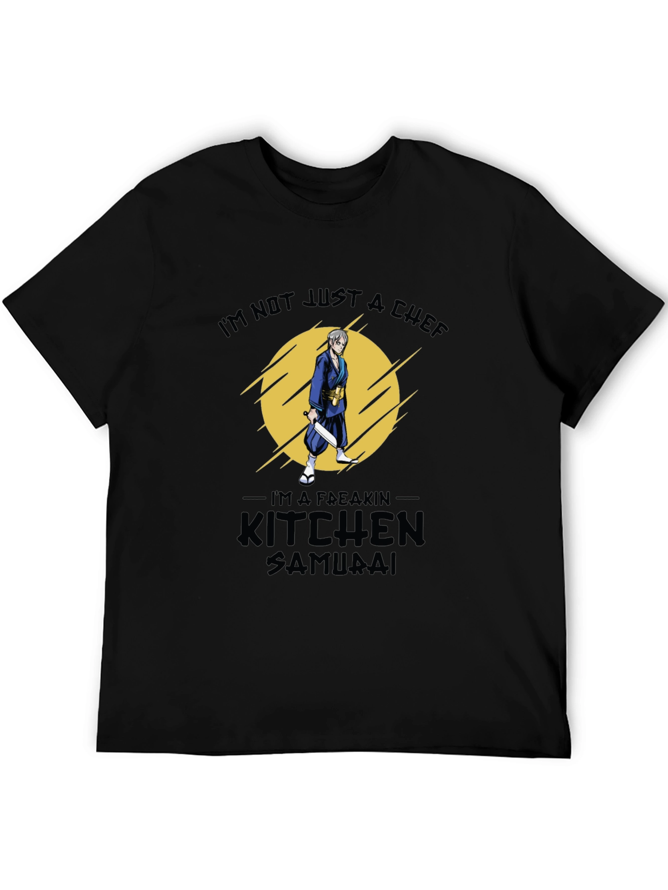 Kitchen Samurai Graphic T-Shirt - Chef Humor Tee