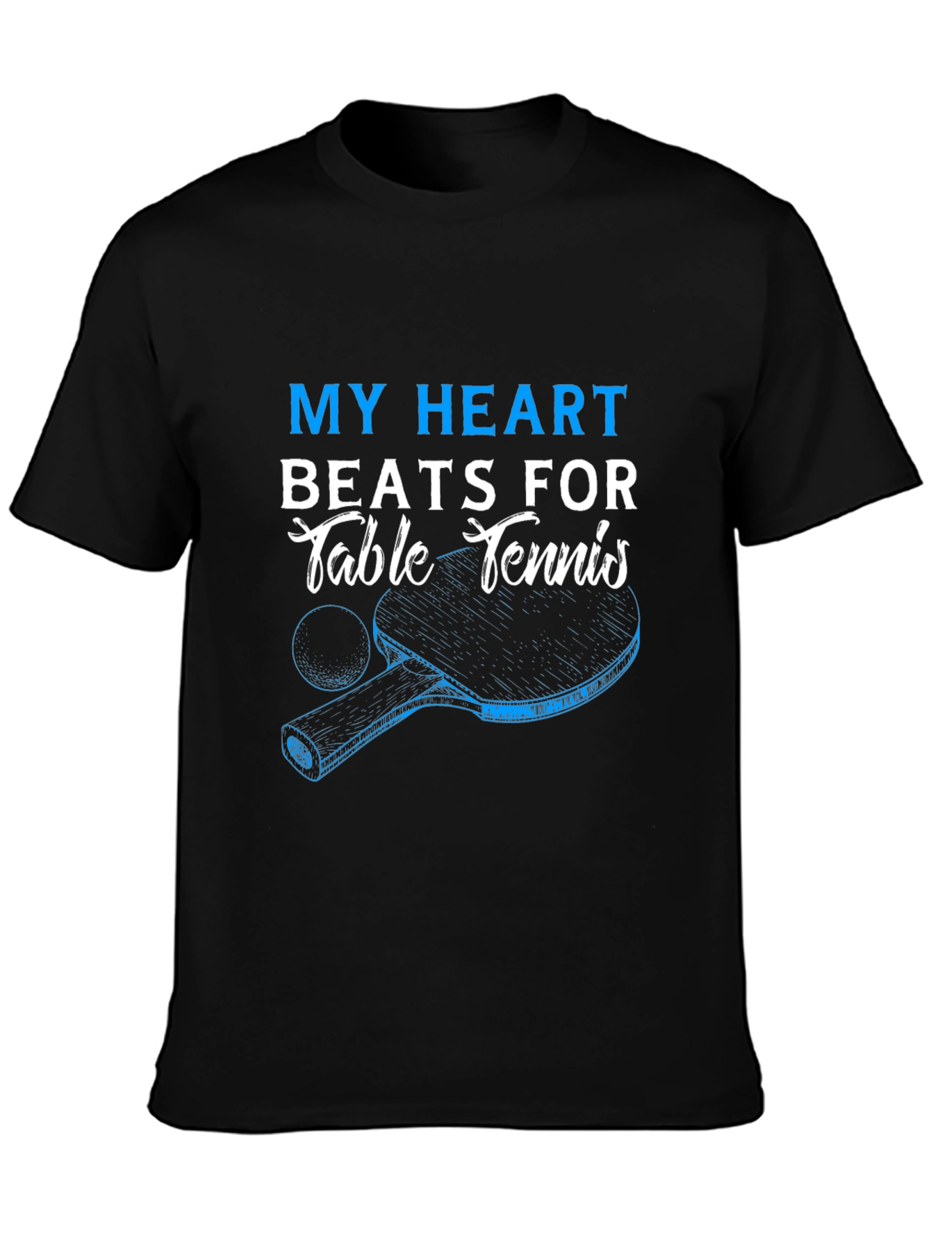 My Heart Beats For Table Tennis T-Shirt