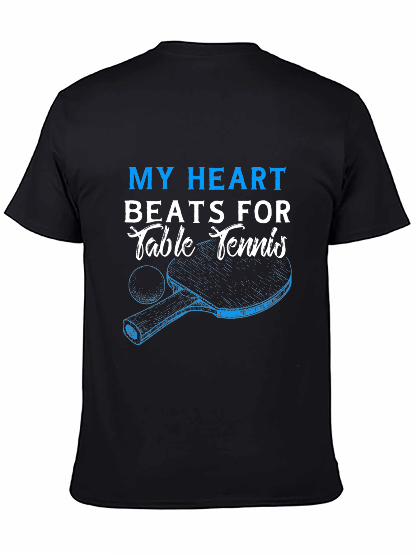 My Heart Beats For Table Tennis T-Shirt