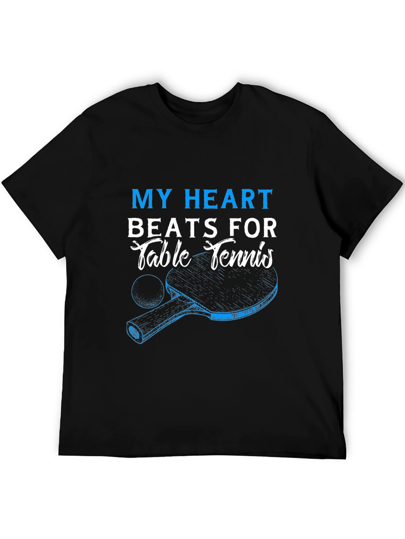 My Heart Beats For Table Tennis T-Shirt