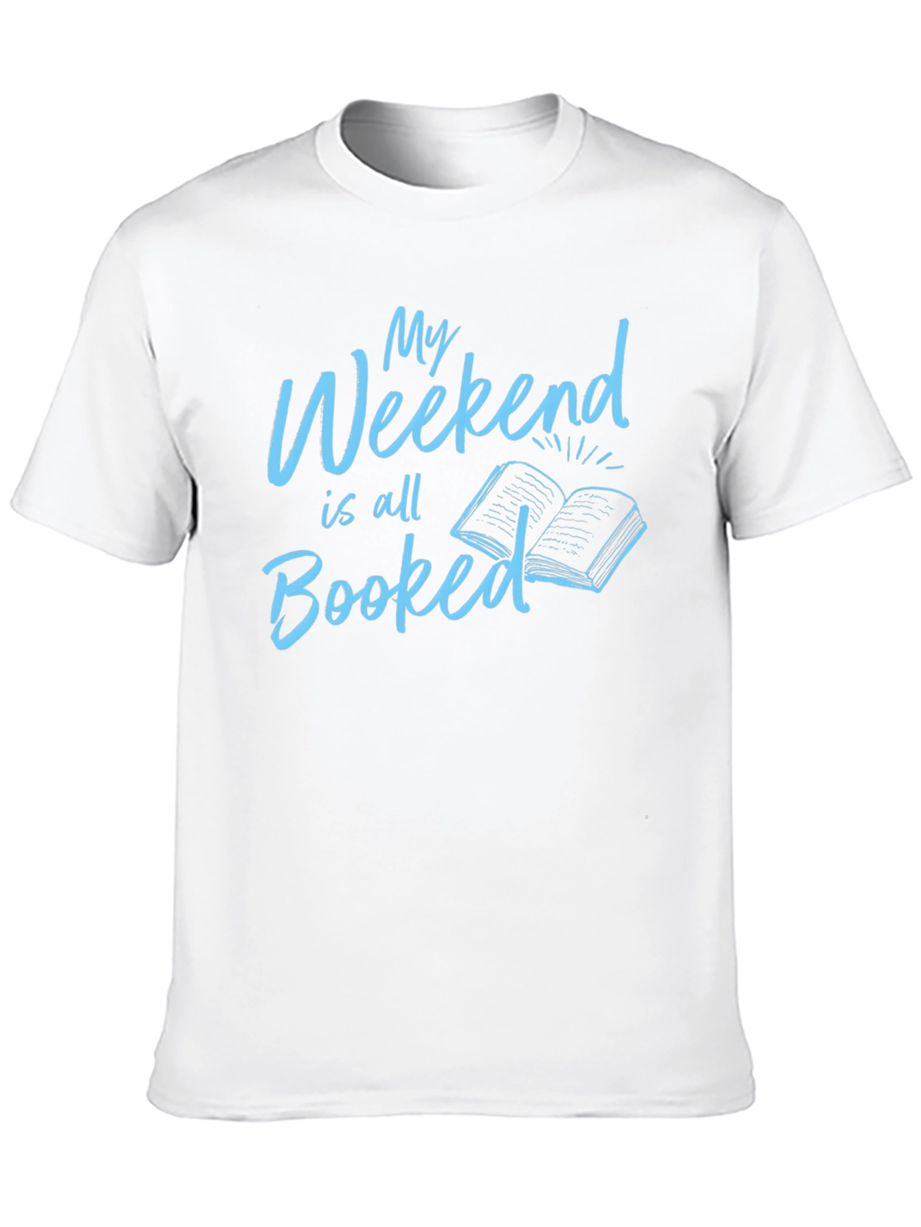 Booked Weekend Black T-Shirt