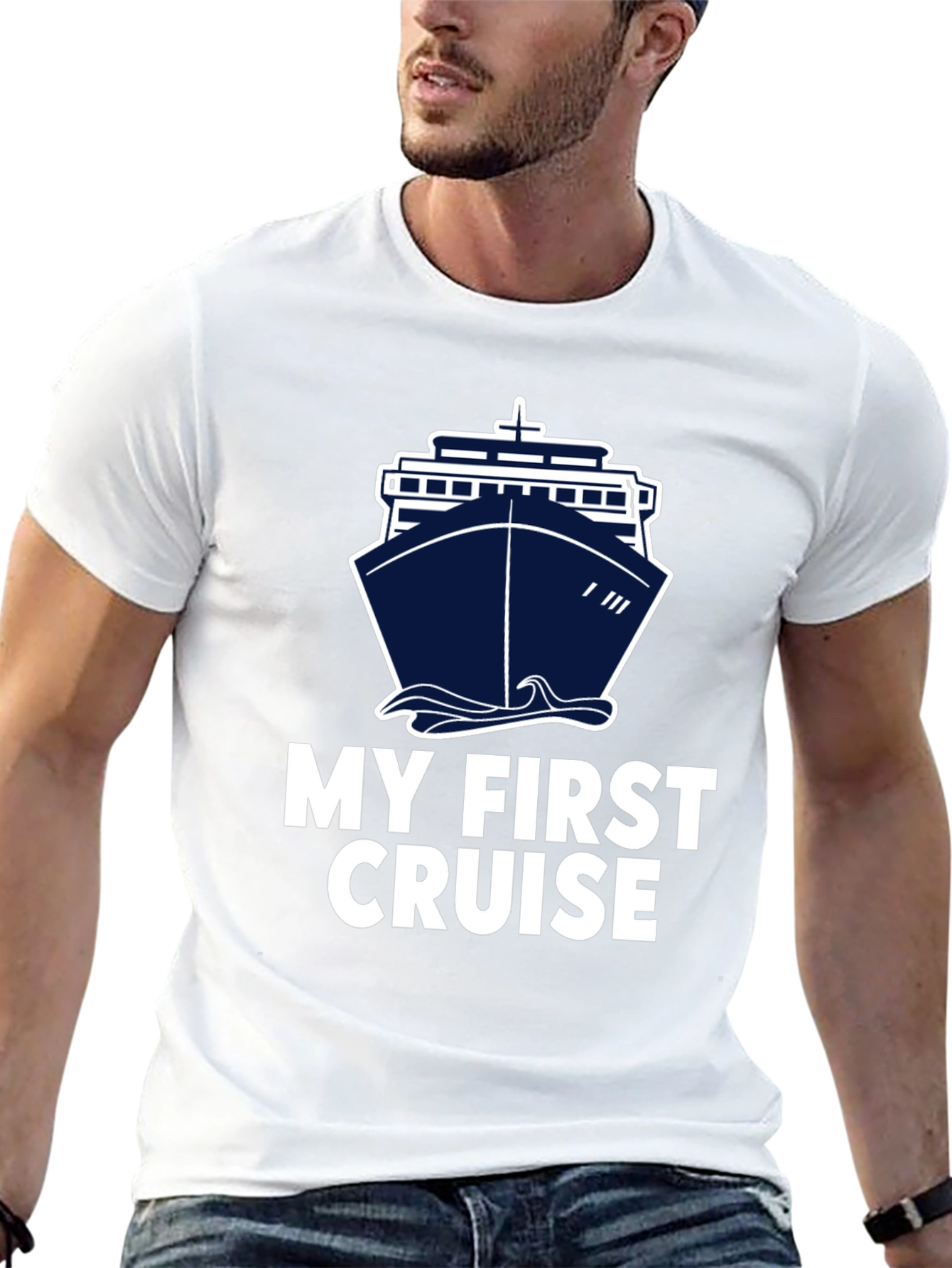 My First Cruise T-Shirt - Cruise Ship Design