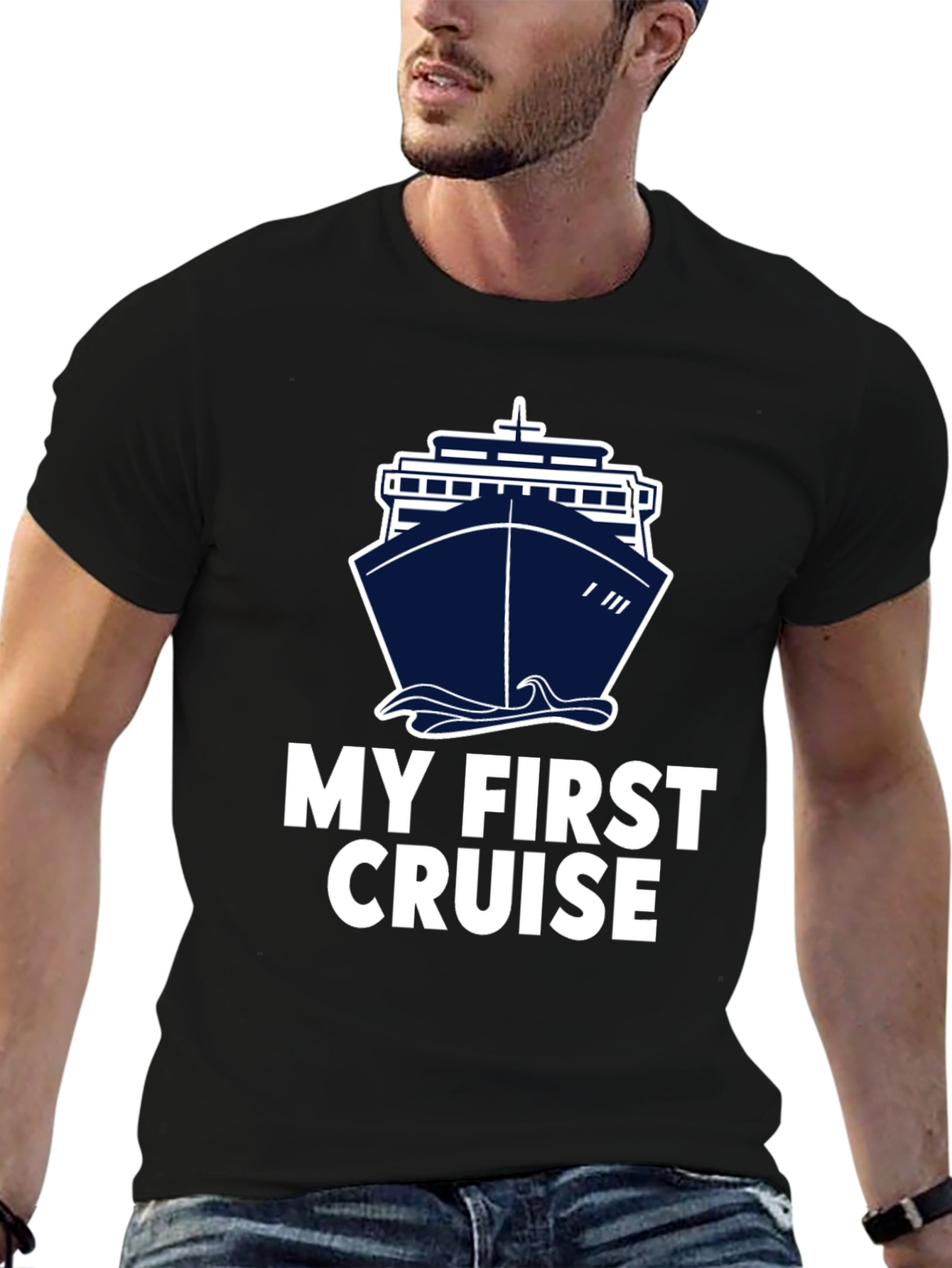 My First Cruise T-Shirt - Cruise Ship Design