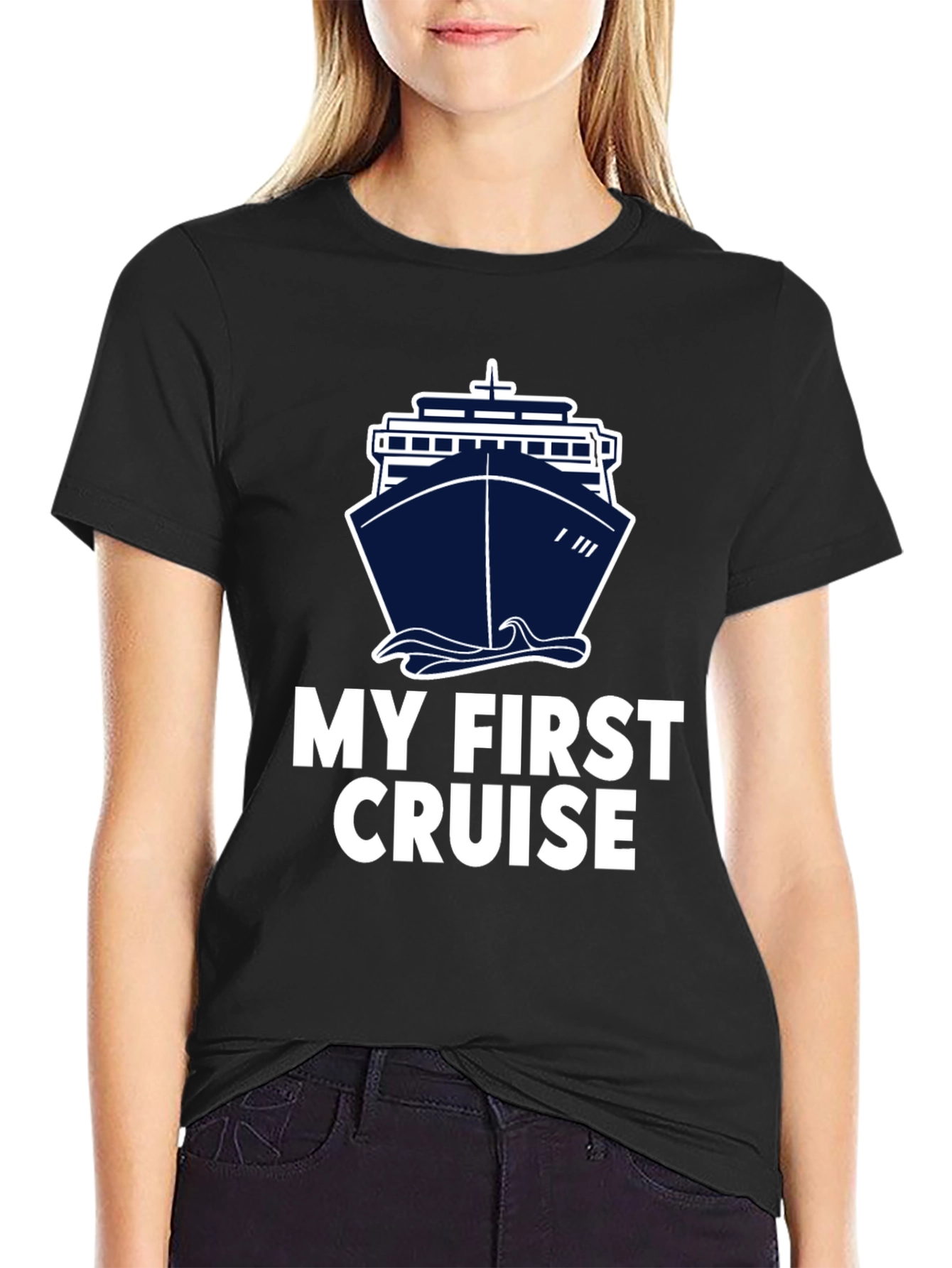 My First Cruise T-Shirt - Cruise Ship Design