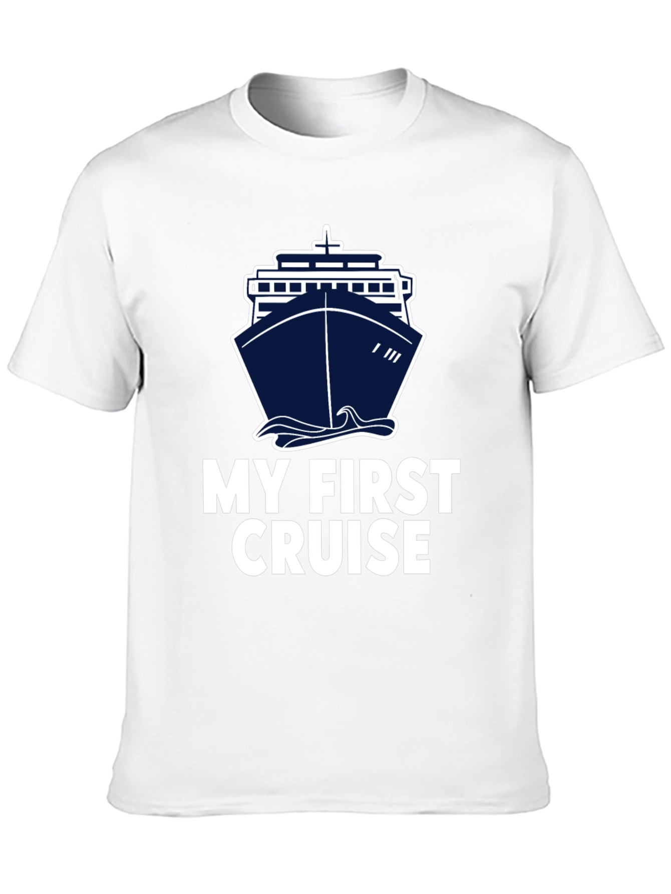 My First Cruise T-Shirt - Cruise Ship Design