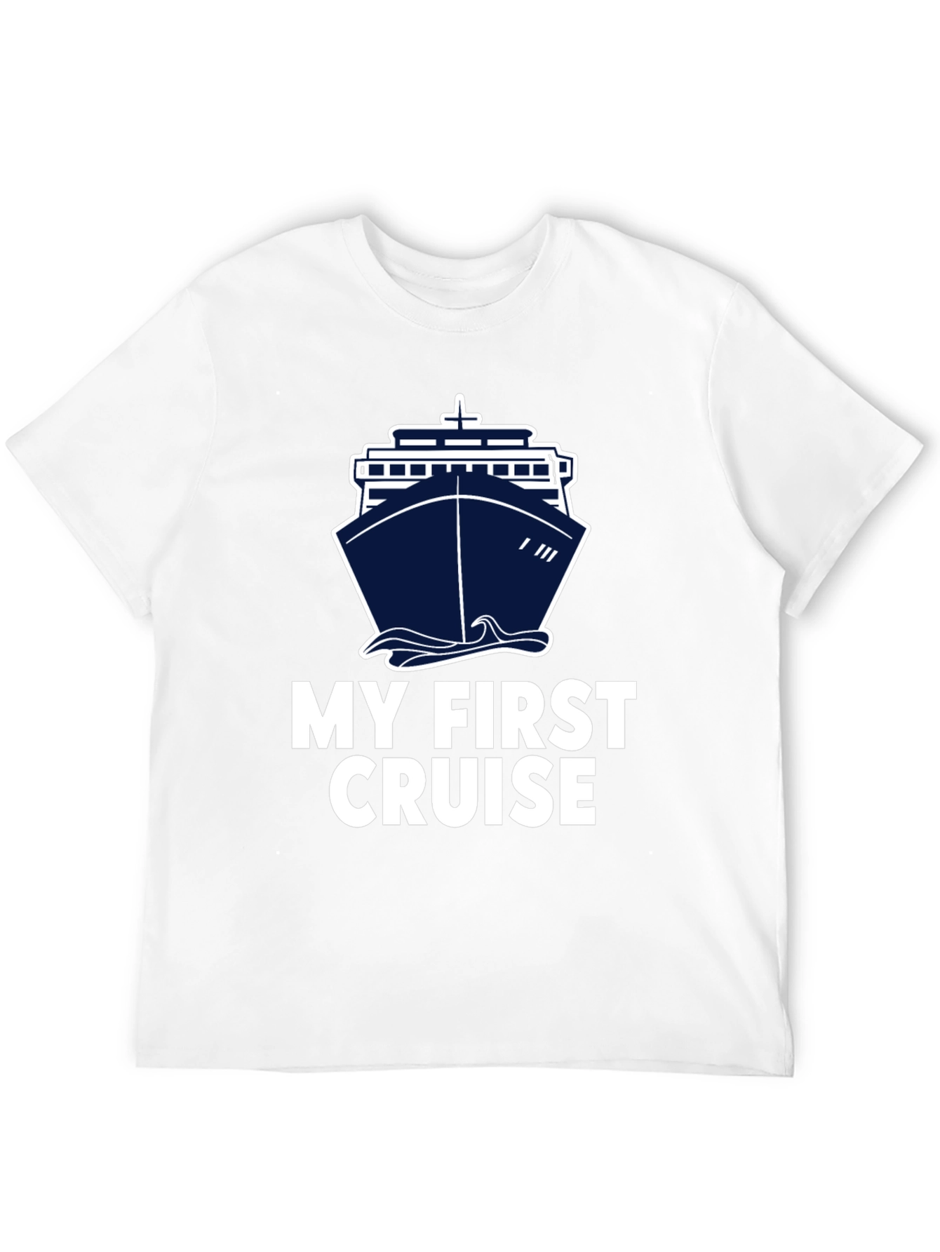 My First Cruise T-Shirt - Cruise Ship Design