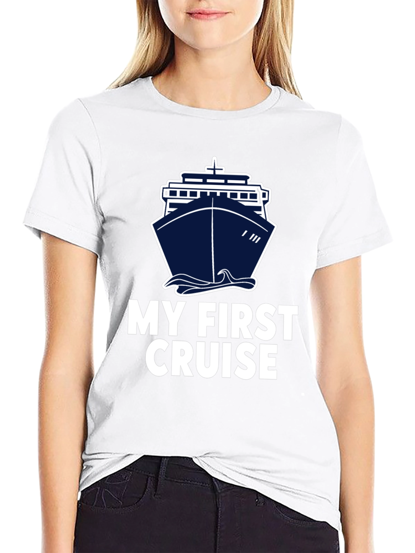My First Cruise T-Shirt - Cruise Ship Design