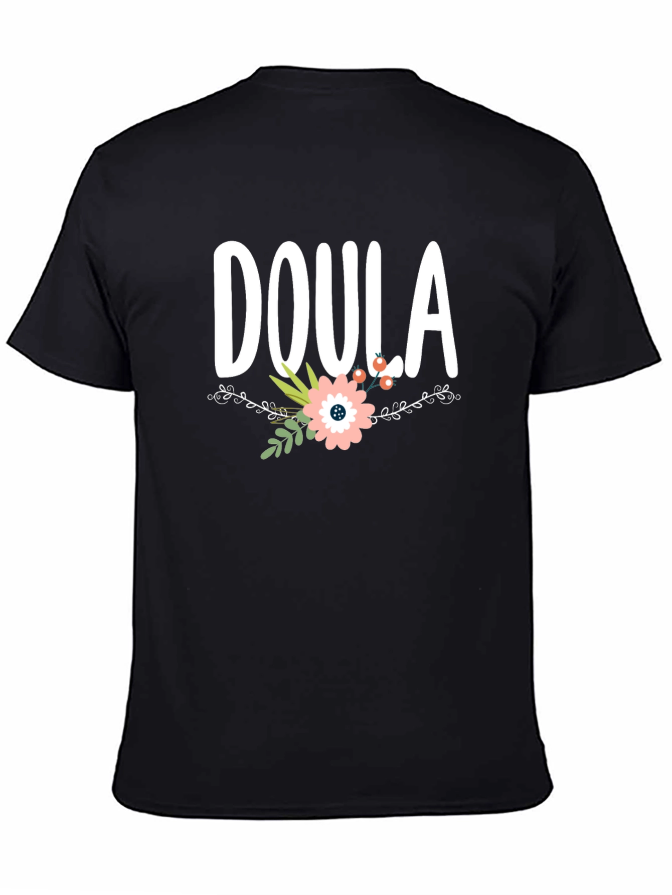 Doula Floral Graphic T-Shirt