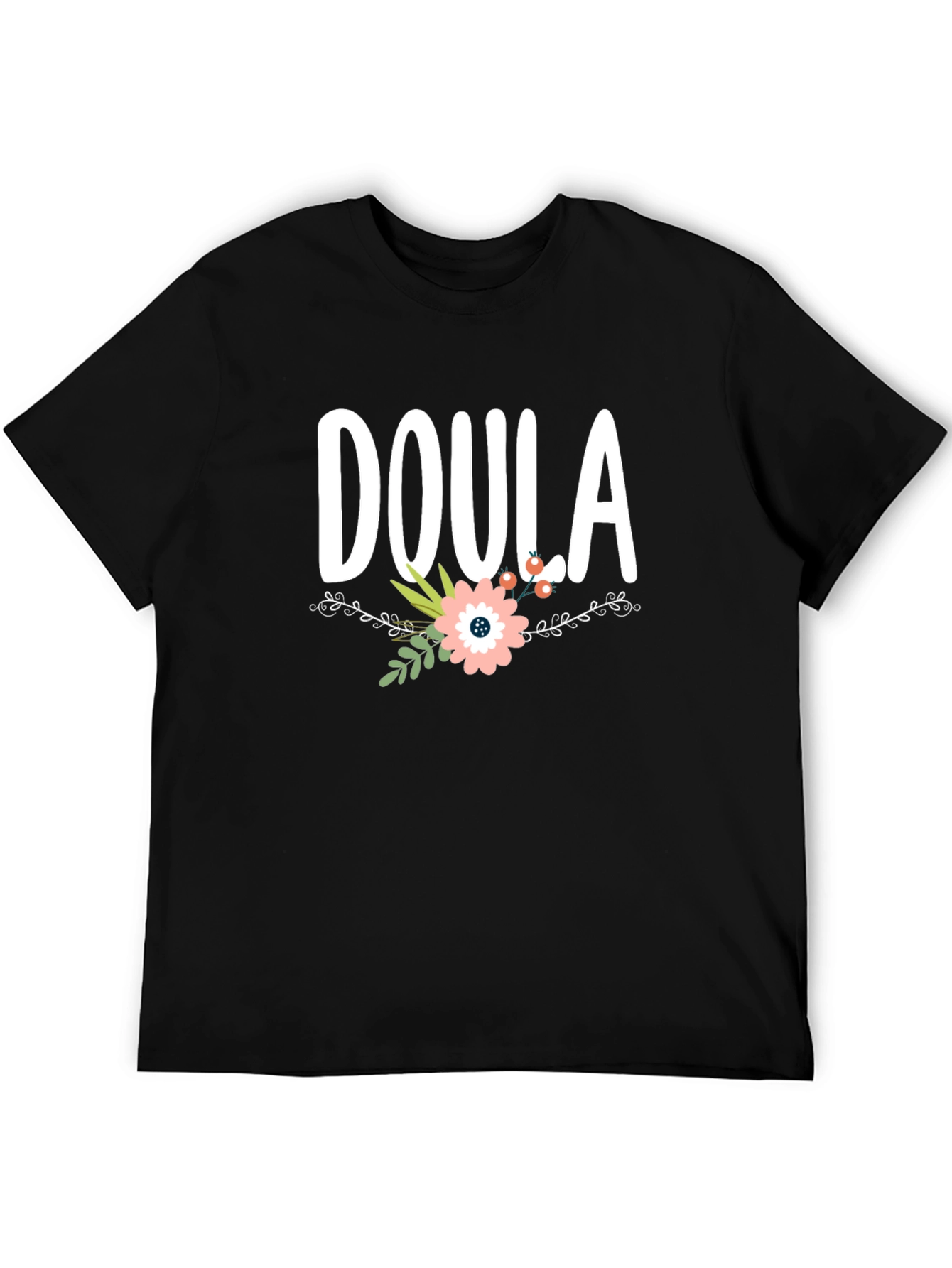 Doula Floral Graphic T-Shirt