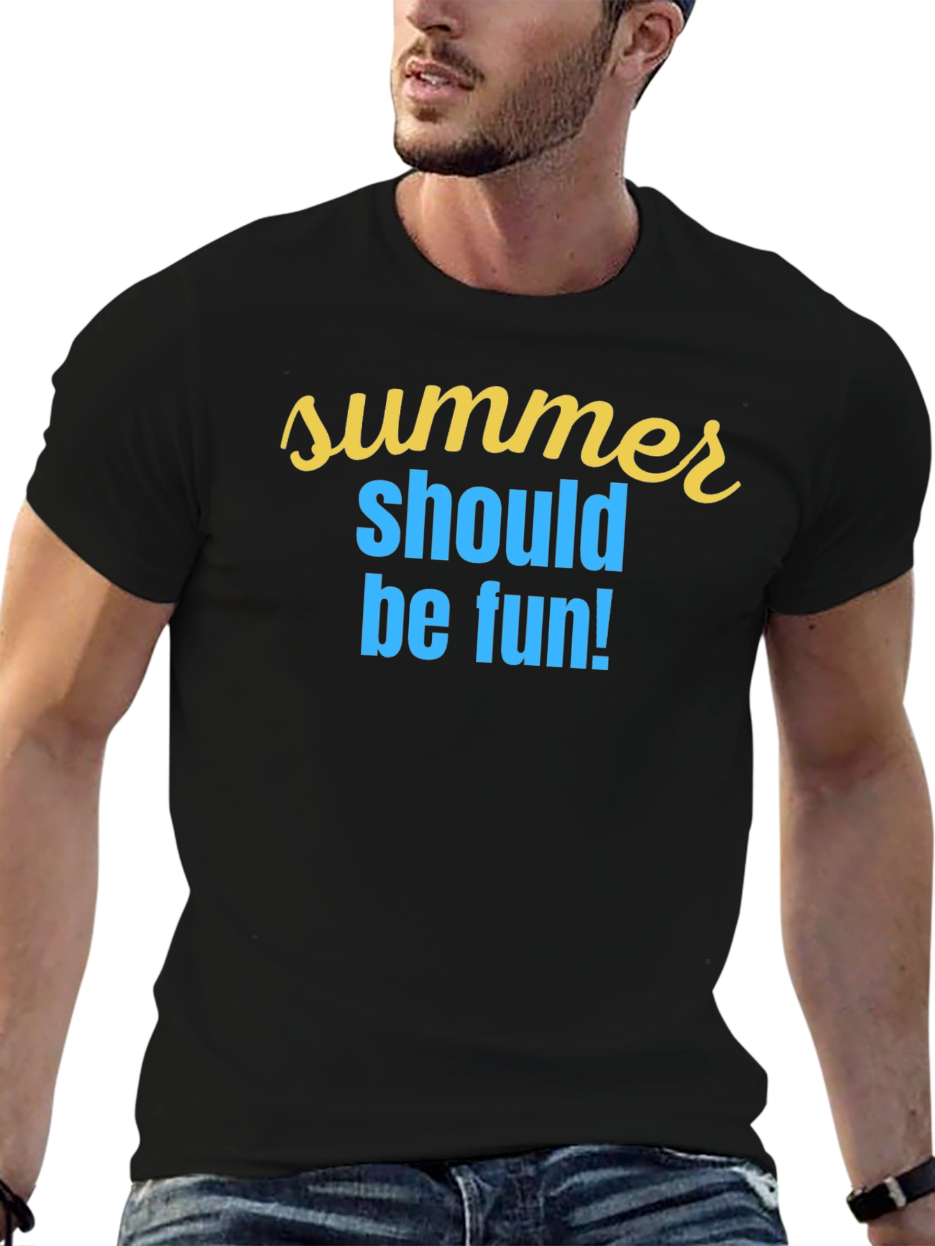 Summer Fun Graphic Tee - Soft & Stylish